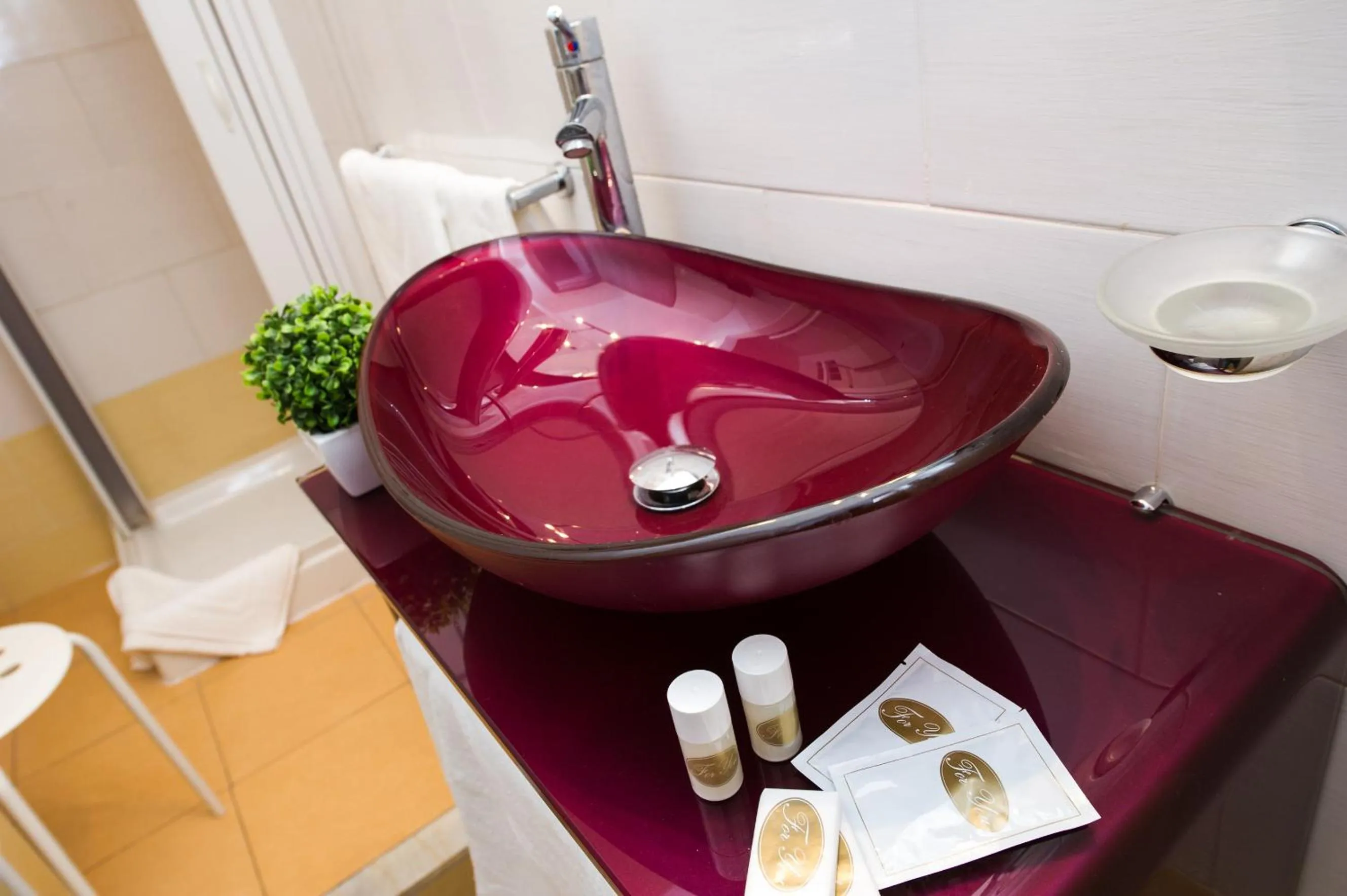 Bathroom in Domus Fabiola - Vaticano