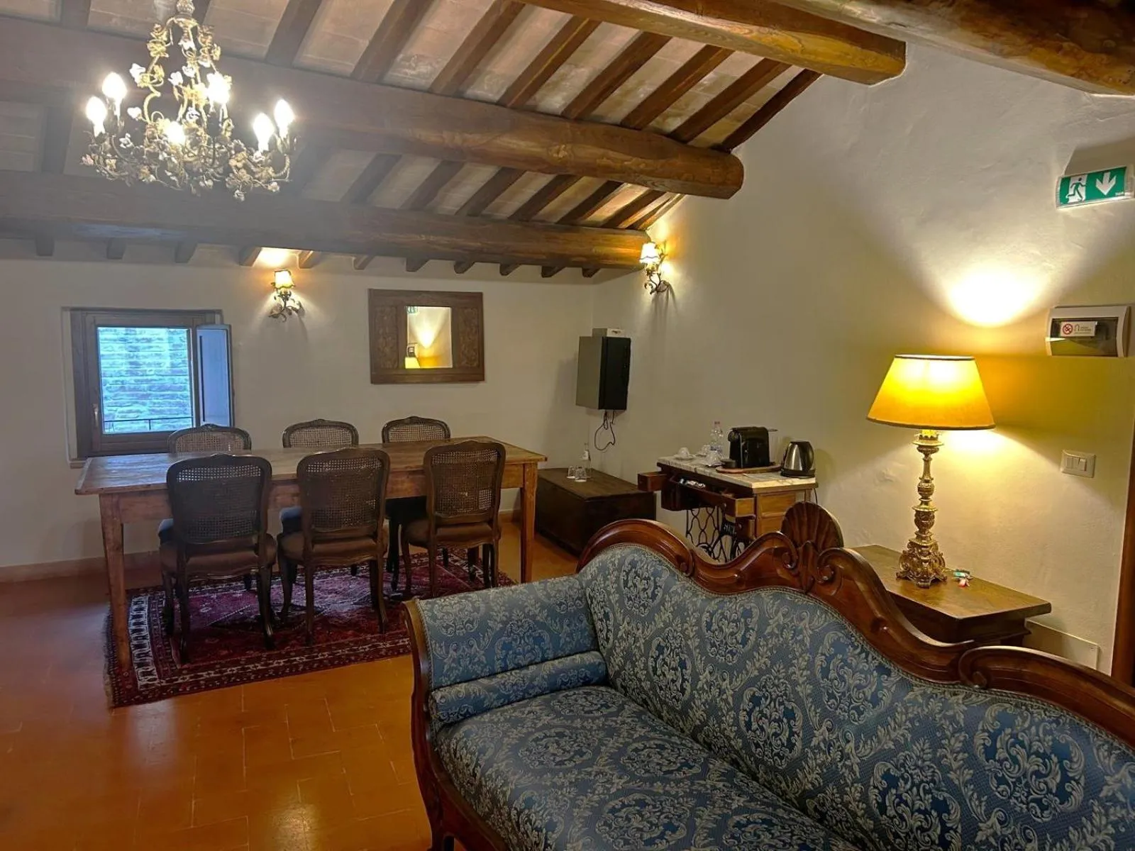 Living room in Borgo Petroro