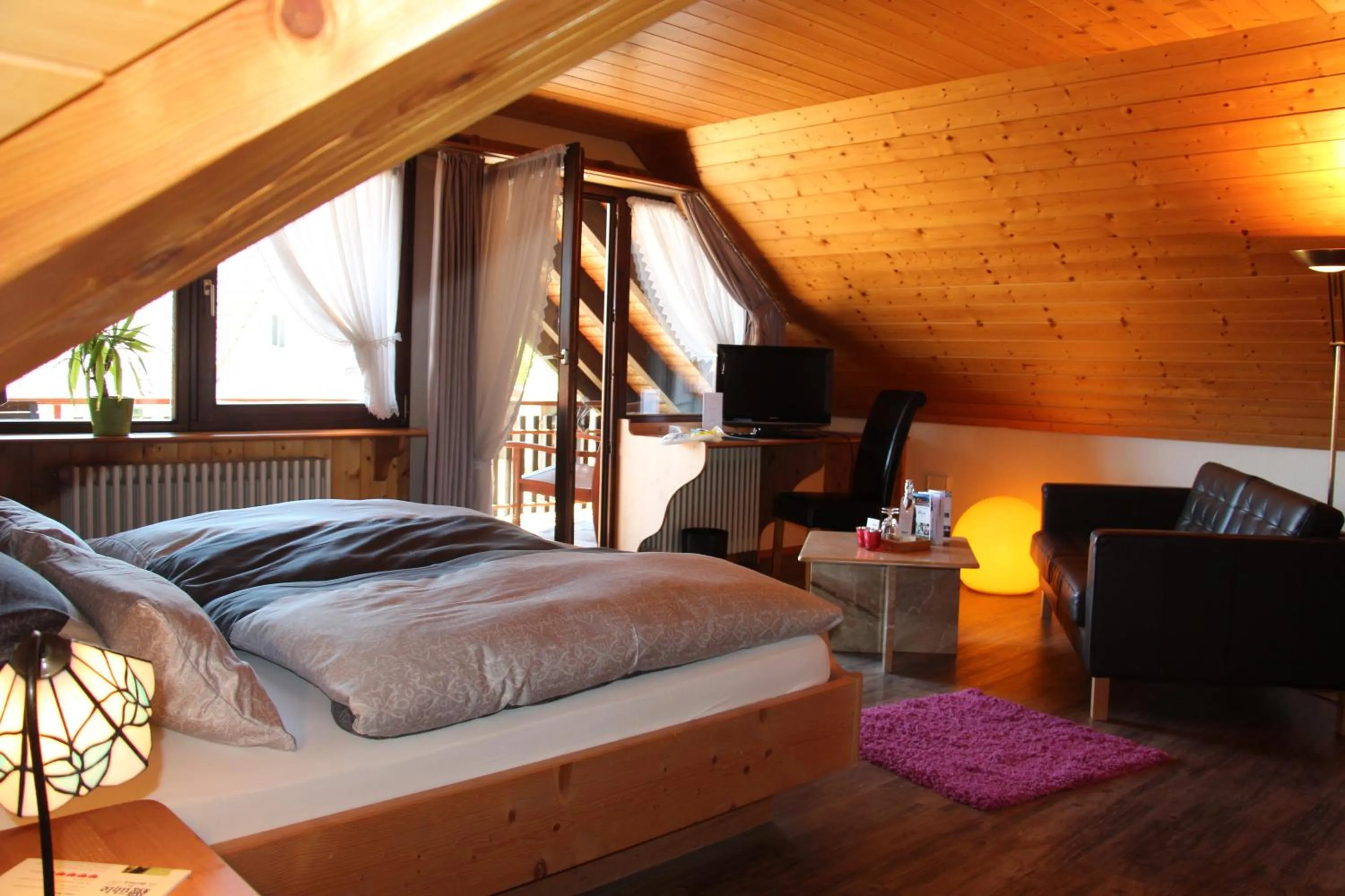 Photo of the whole room, Bed in Landhotel Mühle zu Gersbach