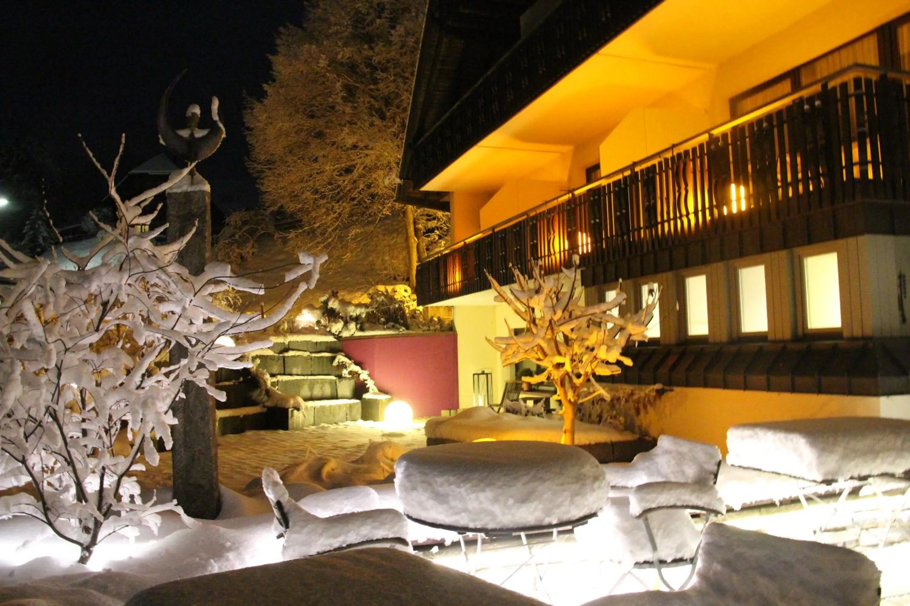 Winter in Landhotel Mühle zu Gersbach
