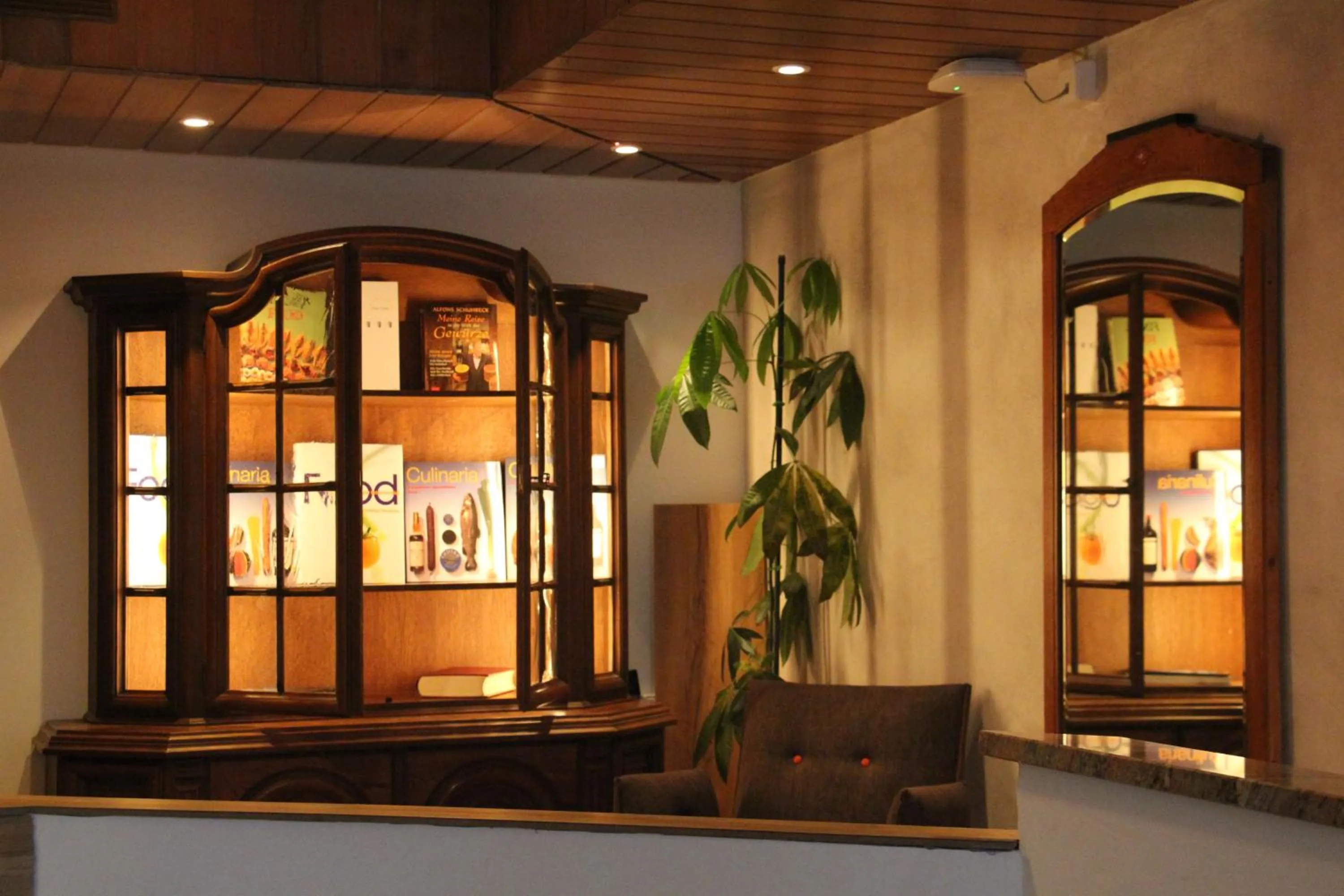 Lobby or reception in Landhotel Mühle zu Gersbach