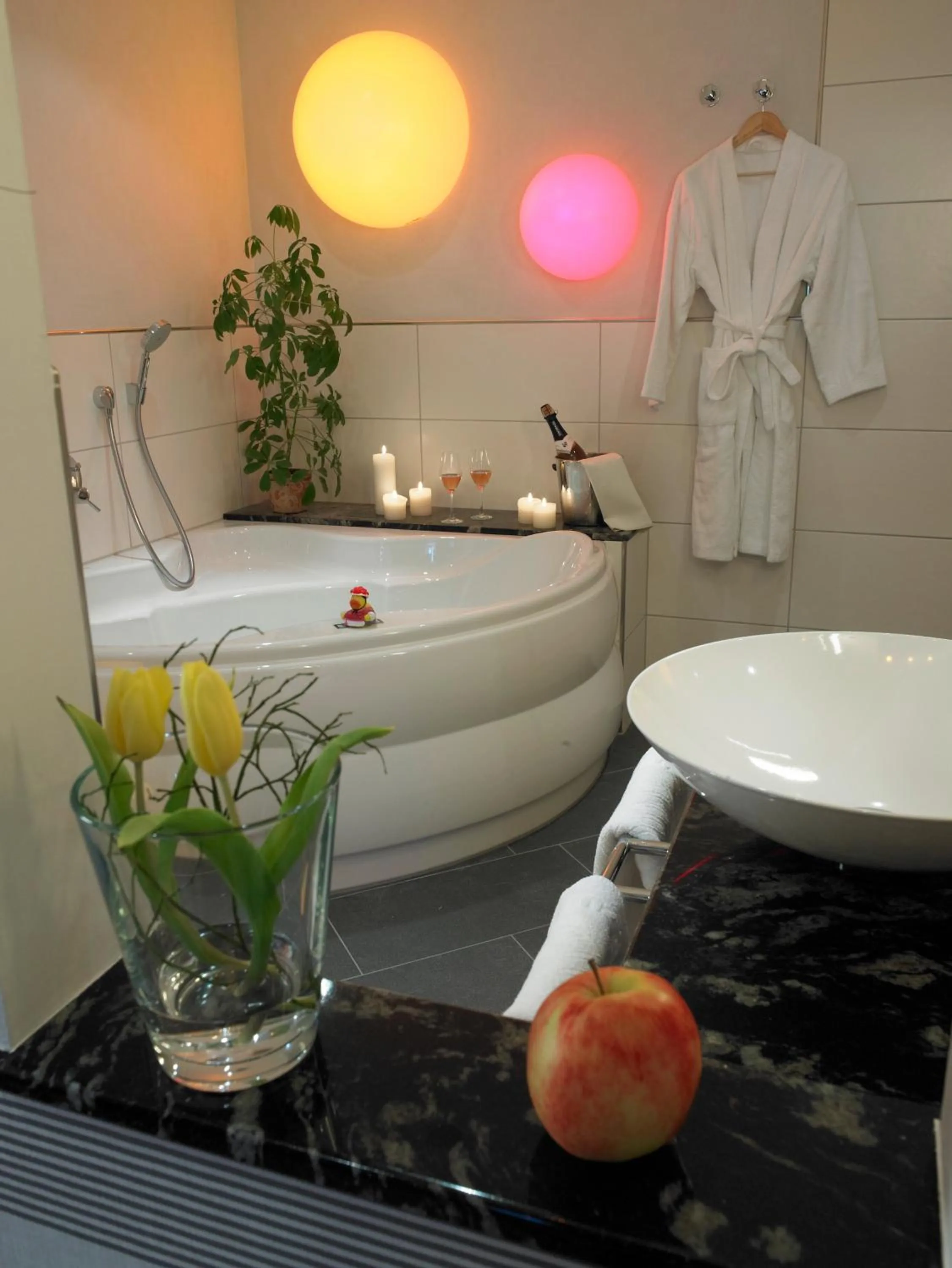 Bathroom in Landhotel Mühle zu Gersbach