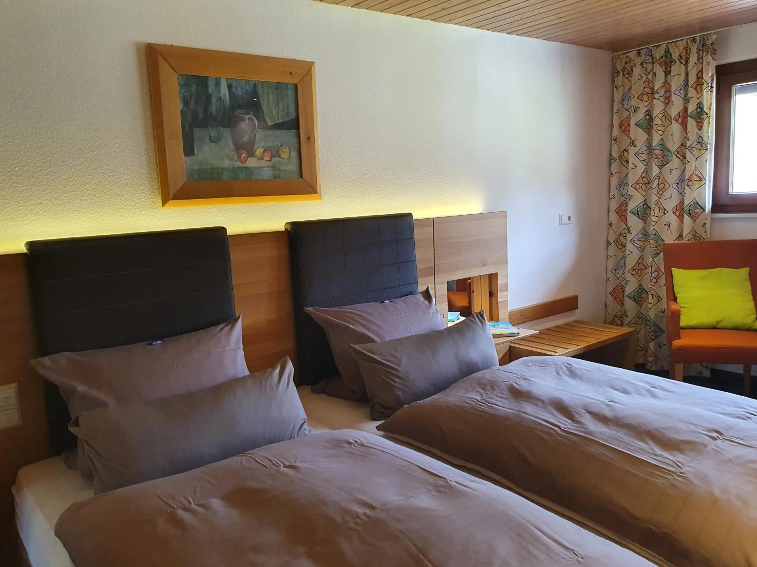 Photo of the whole room, Bed in Landhotel Mühle zu Gersbach