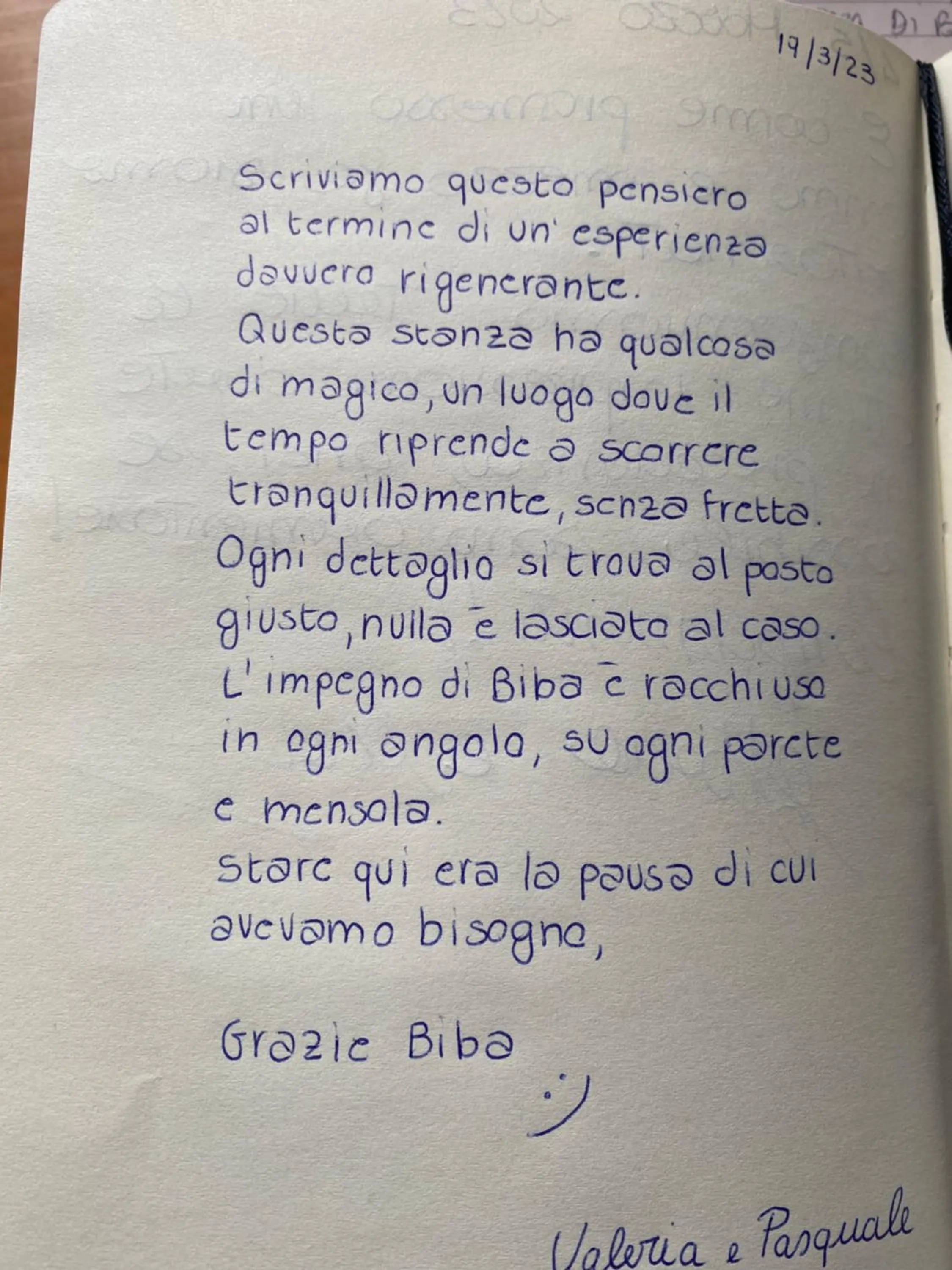 Decorative detail in La Casa di Biba