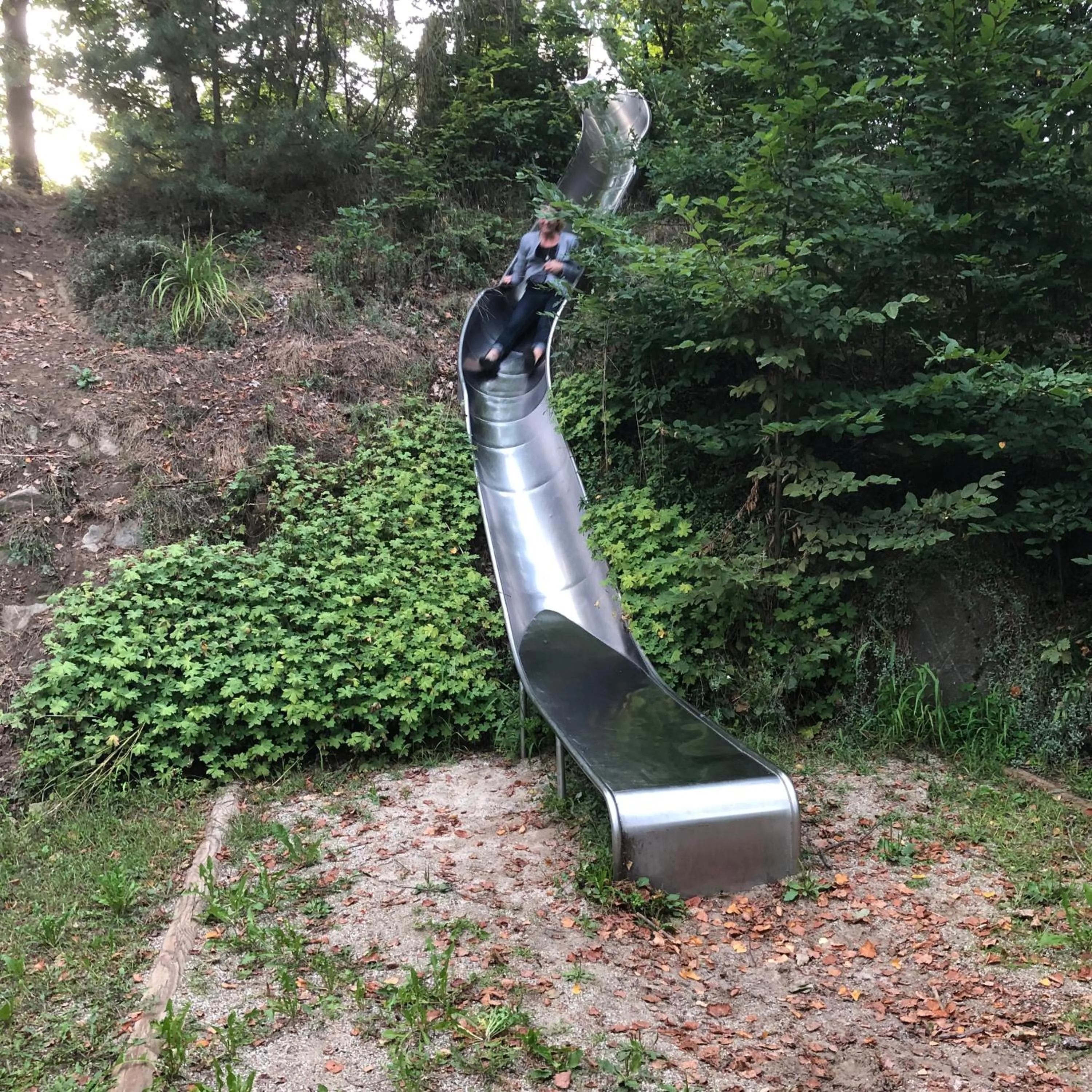 Spring in Apartmentanlage am Kellerberg