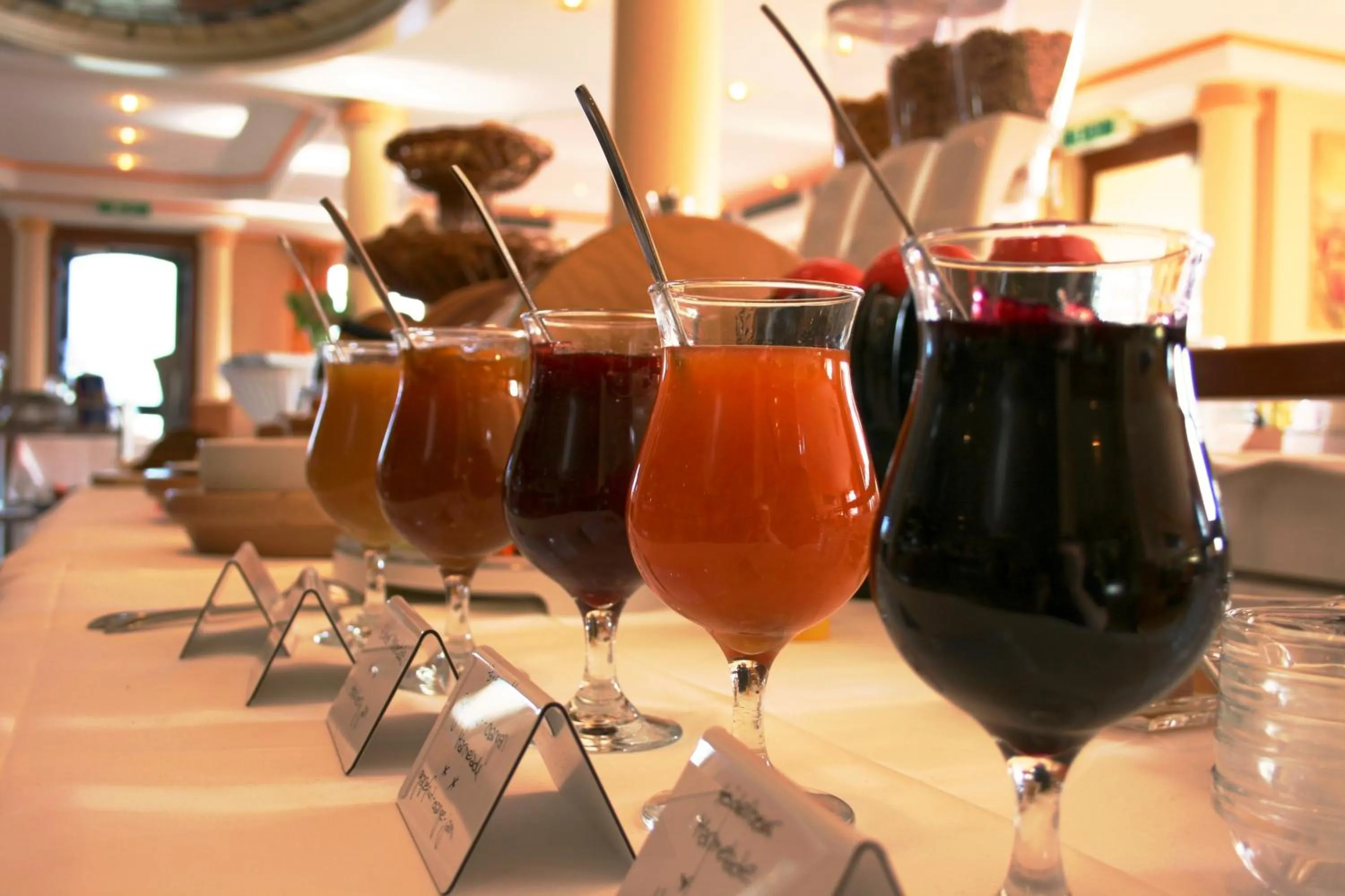 Food and drinks in Hotel Wilhelmshöhe