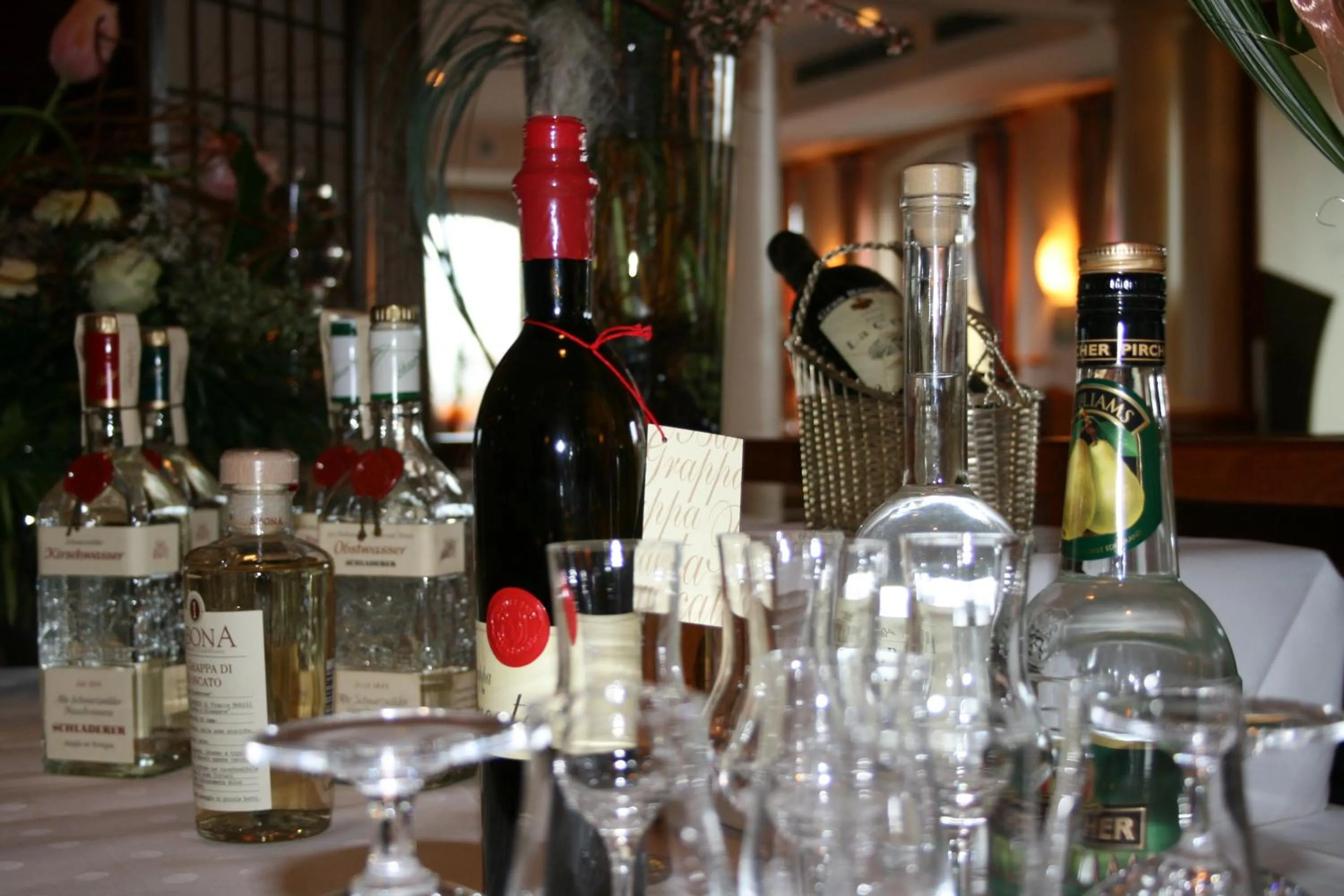 Food and drinks in Hotel Wilhelmshöhe