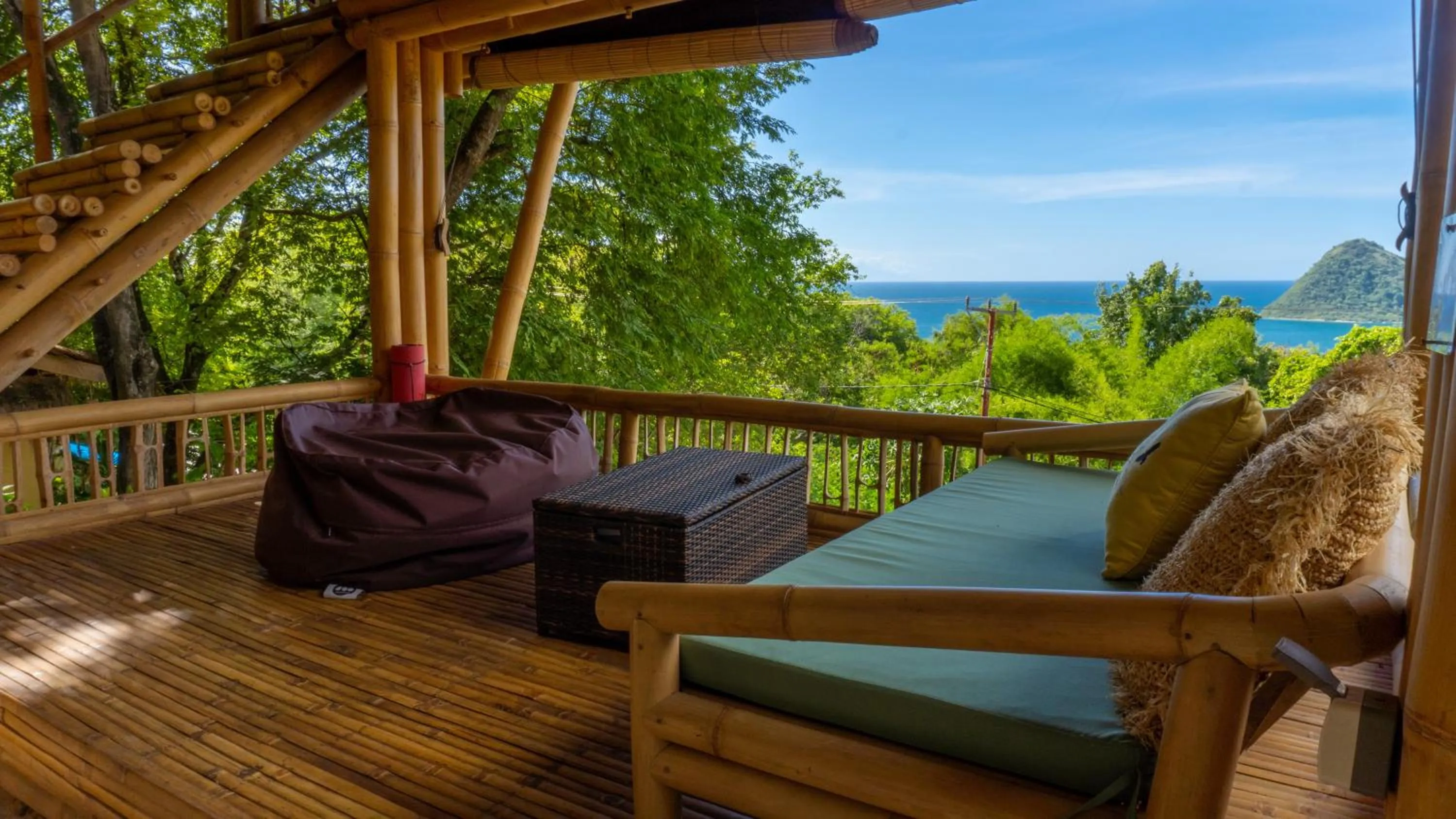 Natural landscape in Elang Hillside Bamboo Villas