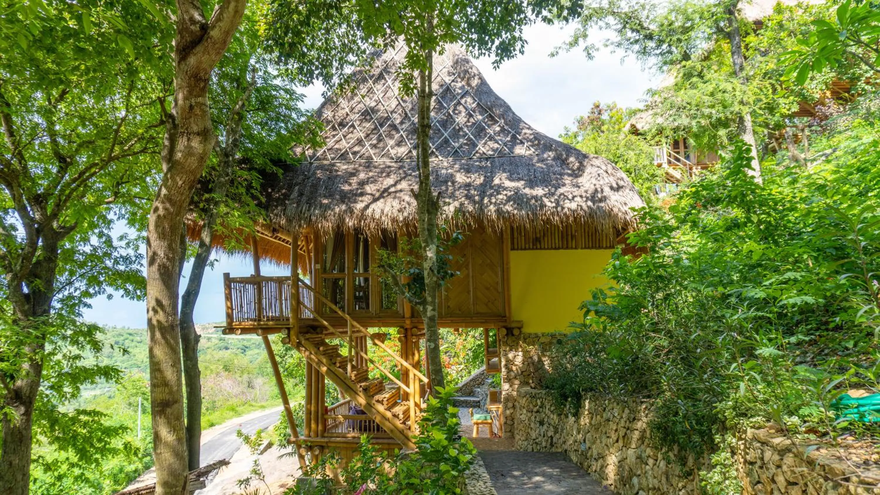 Property building in Elang Hillside Bamboo Villas