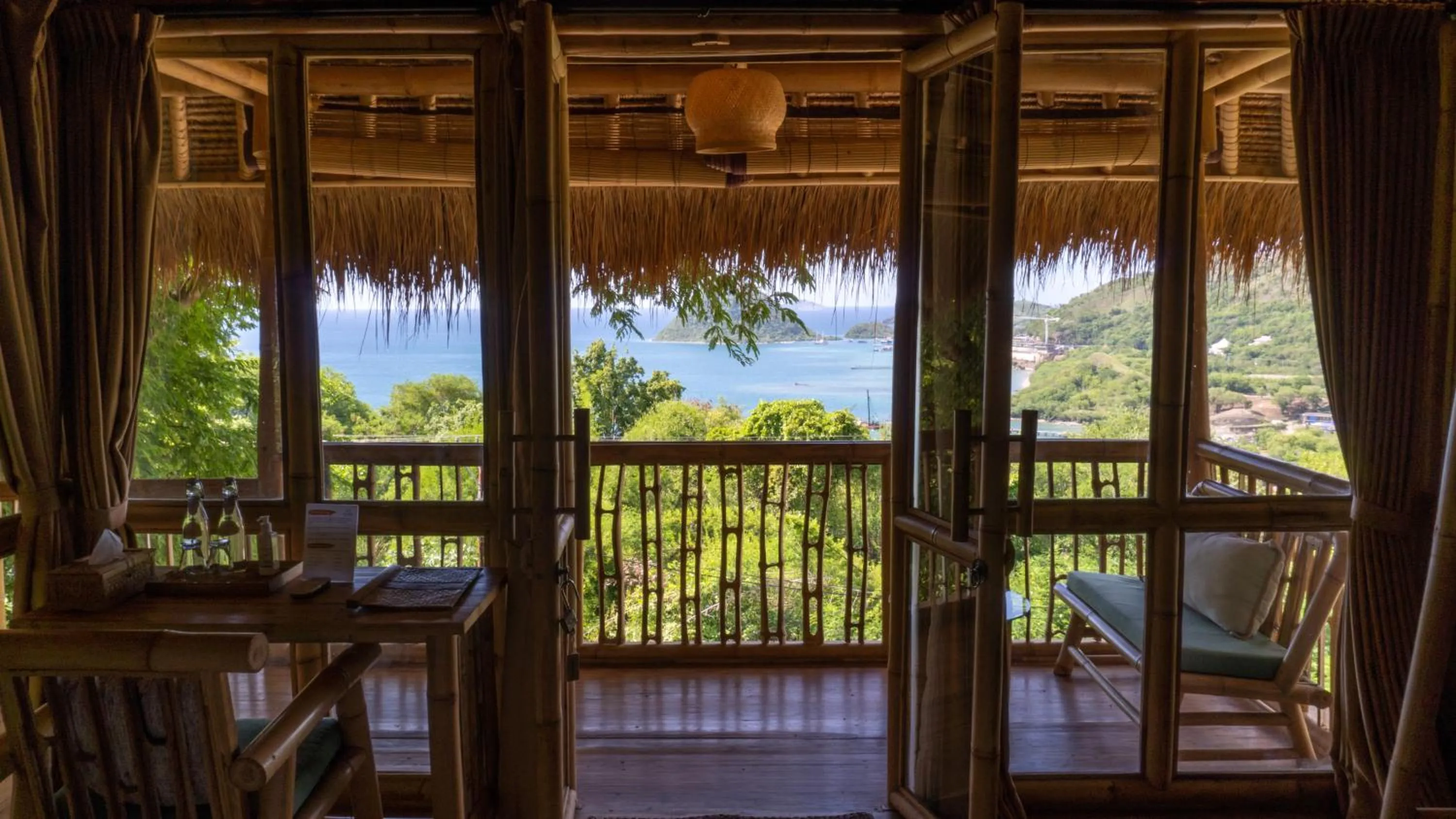 View (from property/room) in Elang Hillside Bamboo Villas