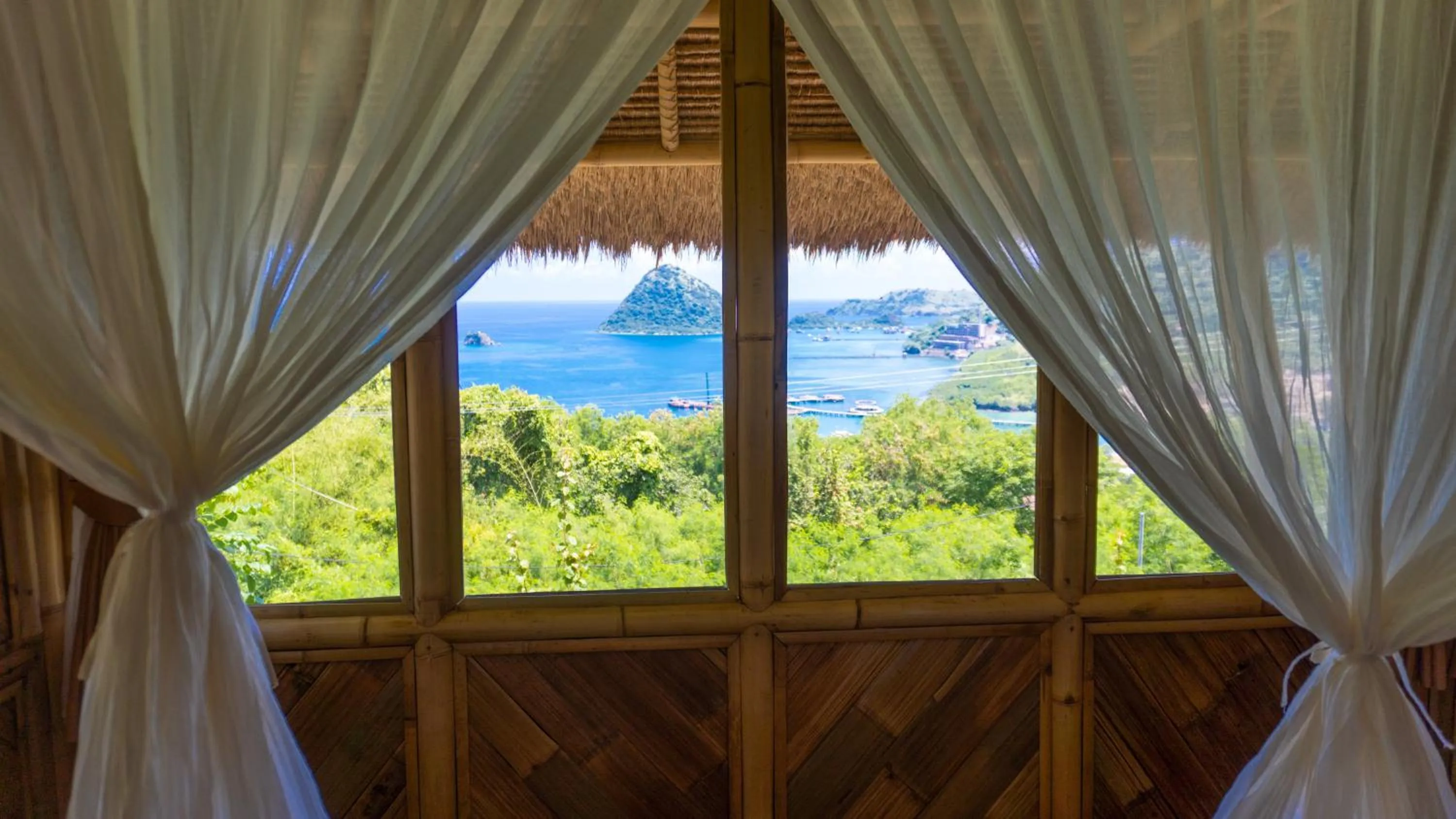 View (from property/room) in Elang Hillside Bamboo Villas