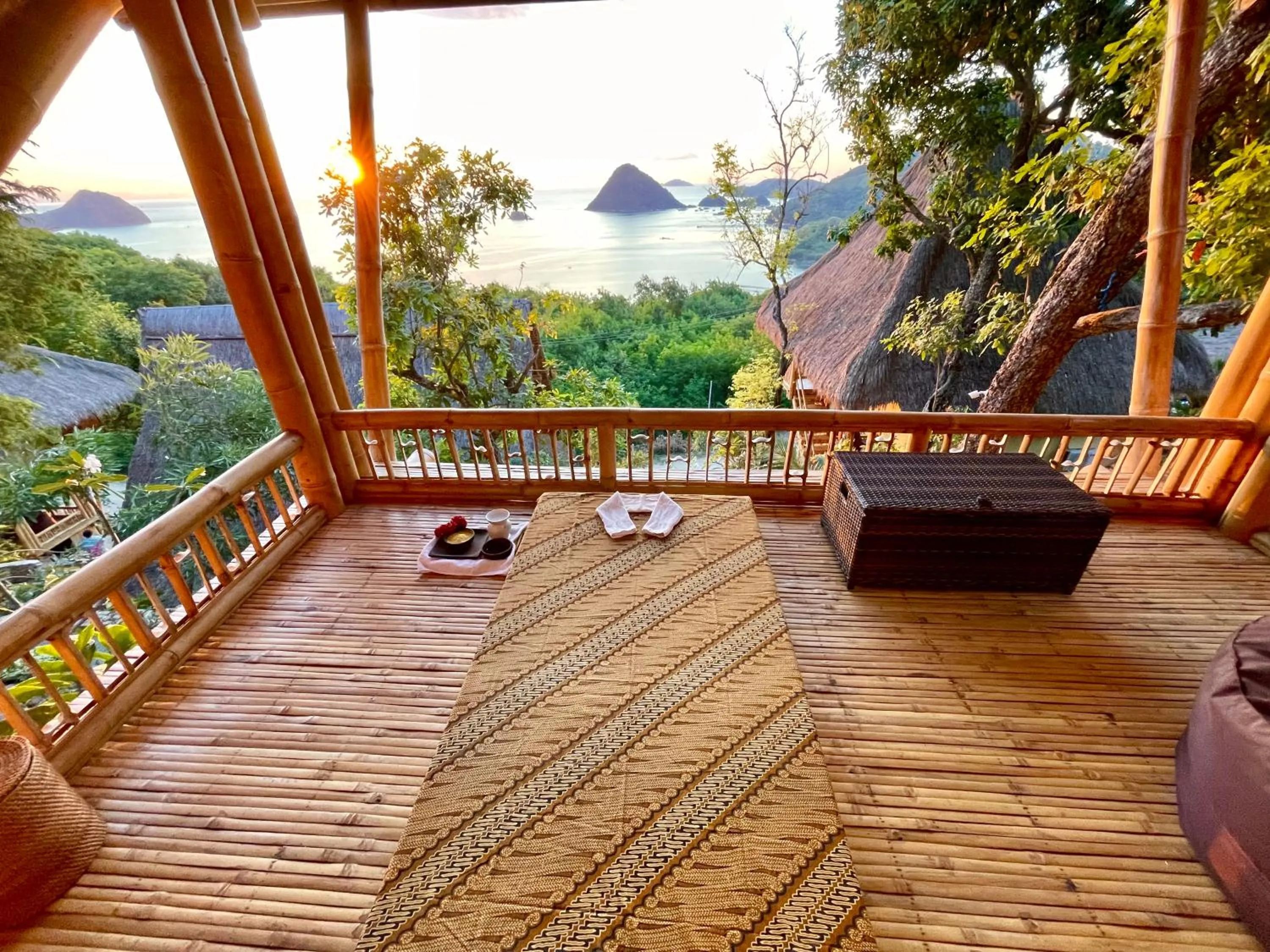 Massage in Elang Hillside Bamboo Villas