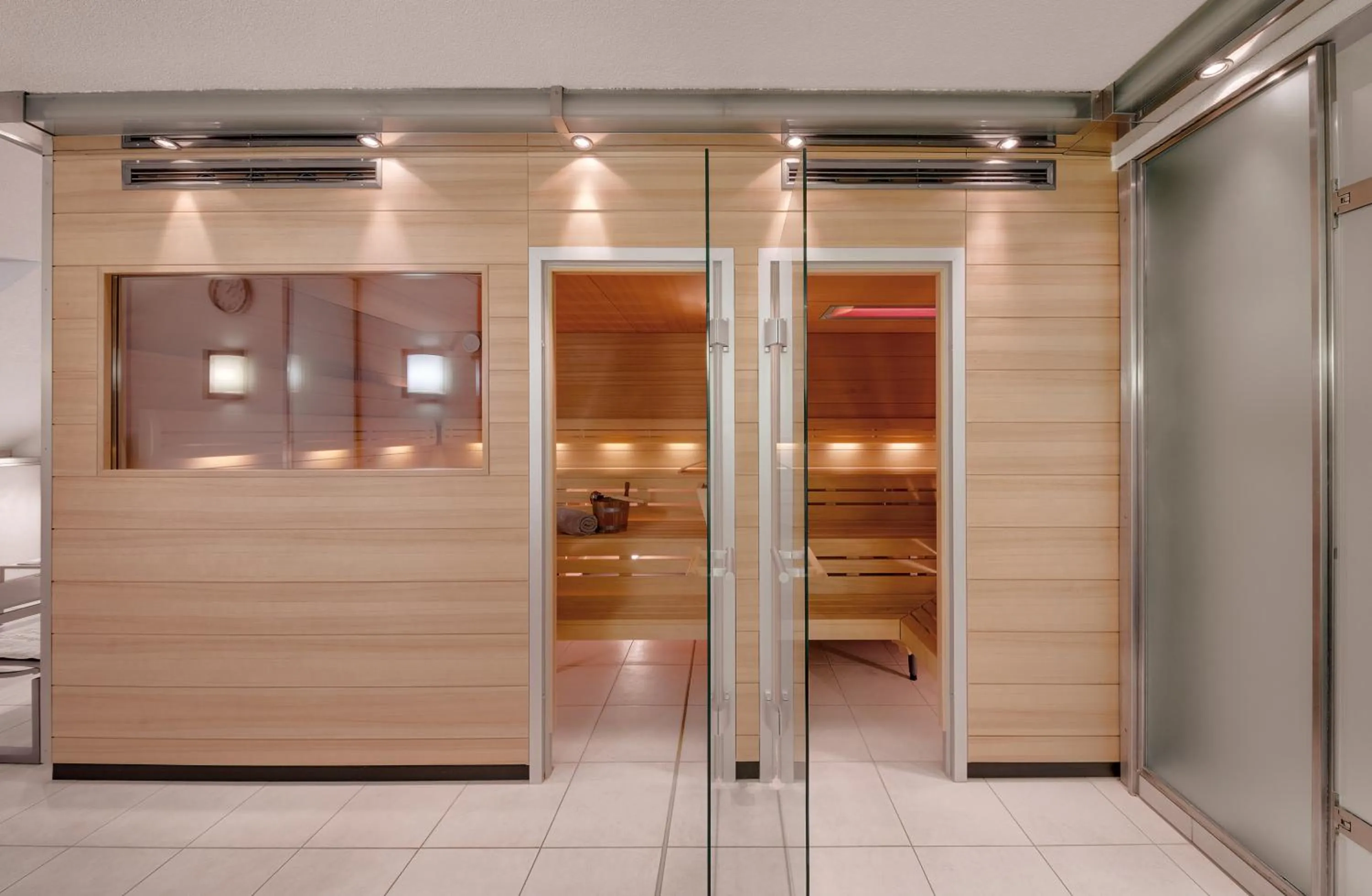 Sauna in Hotel Europäischer Hof Heidelberg, Bestes Hotel Deutschlands in historischer Architektur