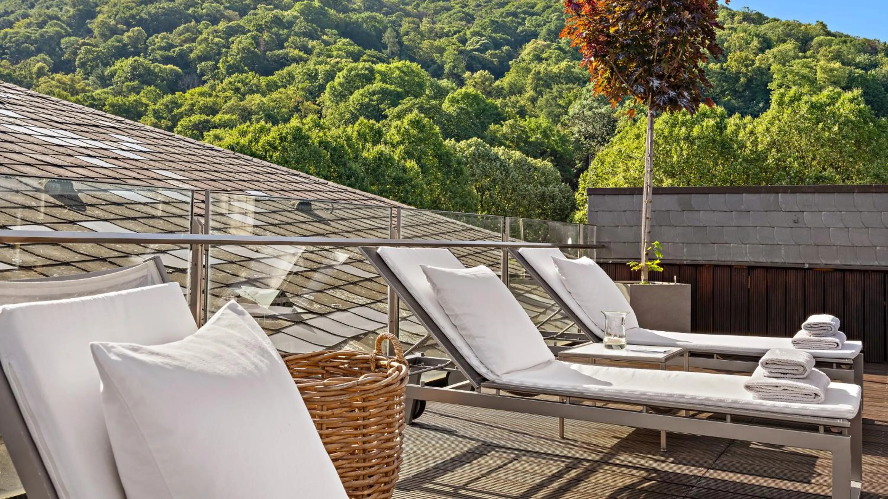 Swimming pool in Hotel Europäischer Hof Heidelberg, Bestes Hotel Deutschlands in historischer Architektur