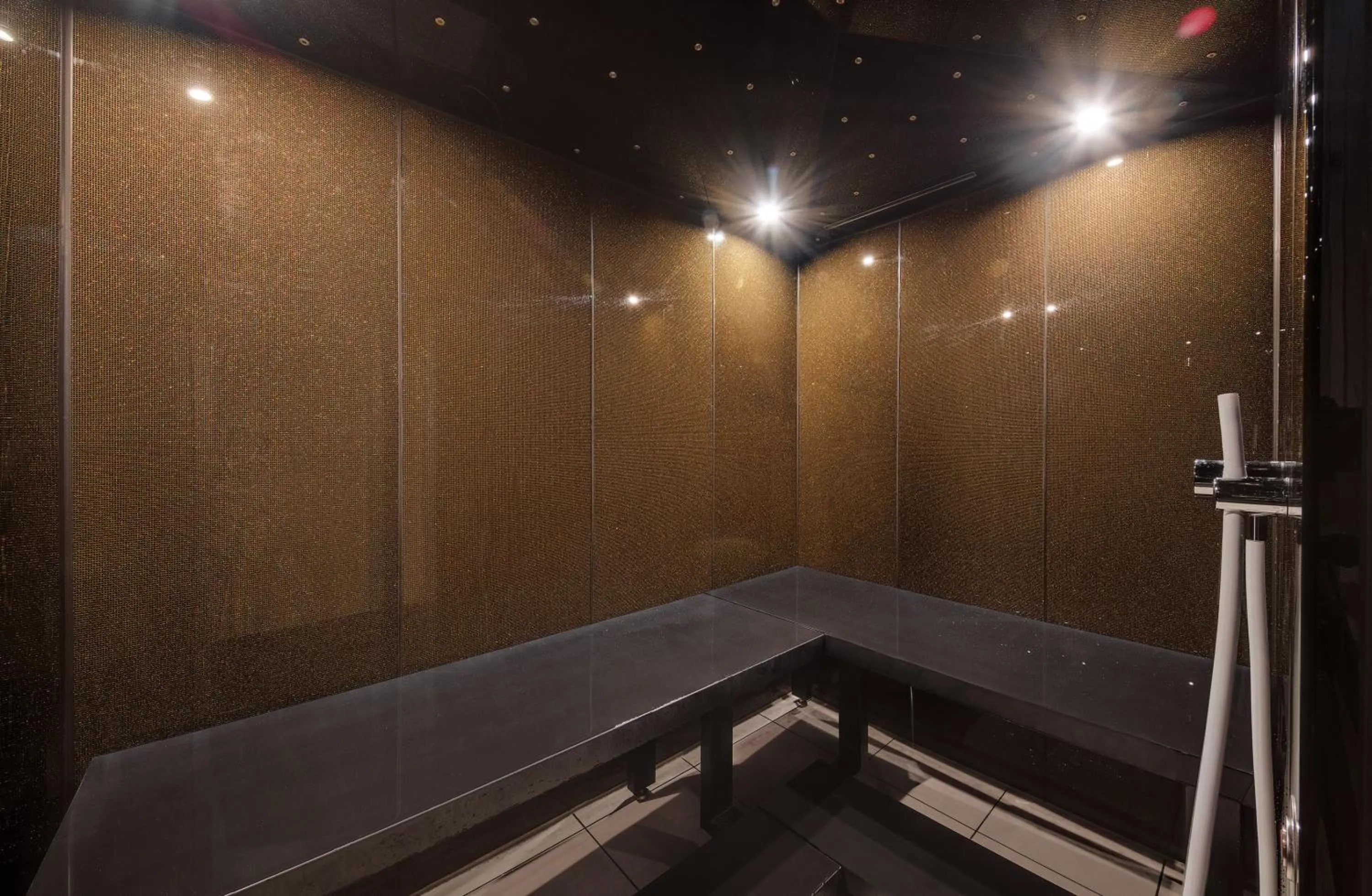 Steam room in Hotel Europäischer Hof Heidelberg, Bestes Hotel Deutschlands in historischer Architektur