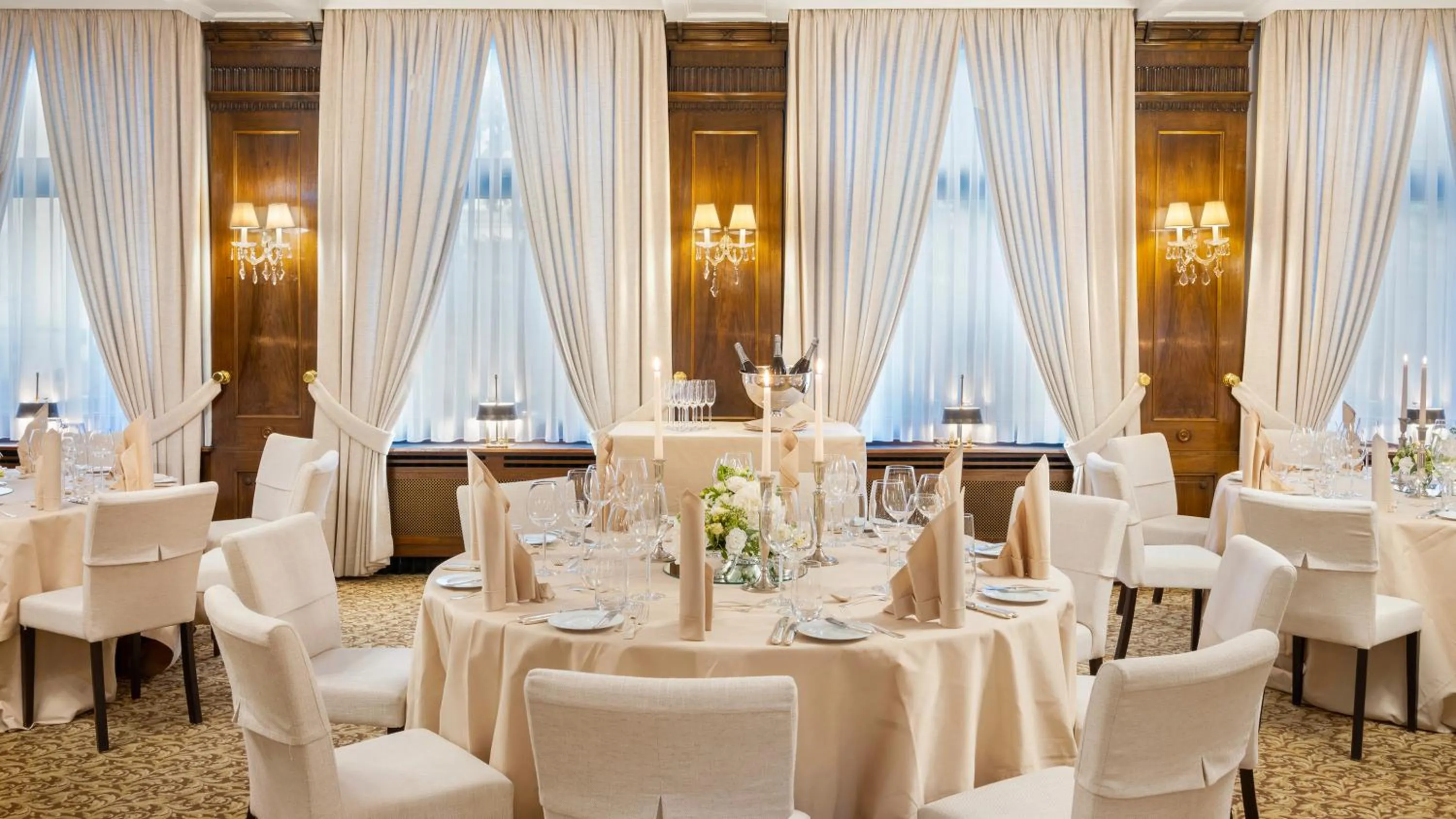 Banquet/Function facilities in Hotel Europäischer Hof Heidelberg, Bestes Hotel Deutschlands in historischer Architektur