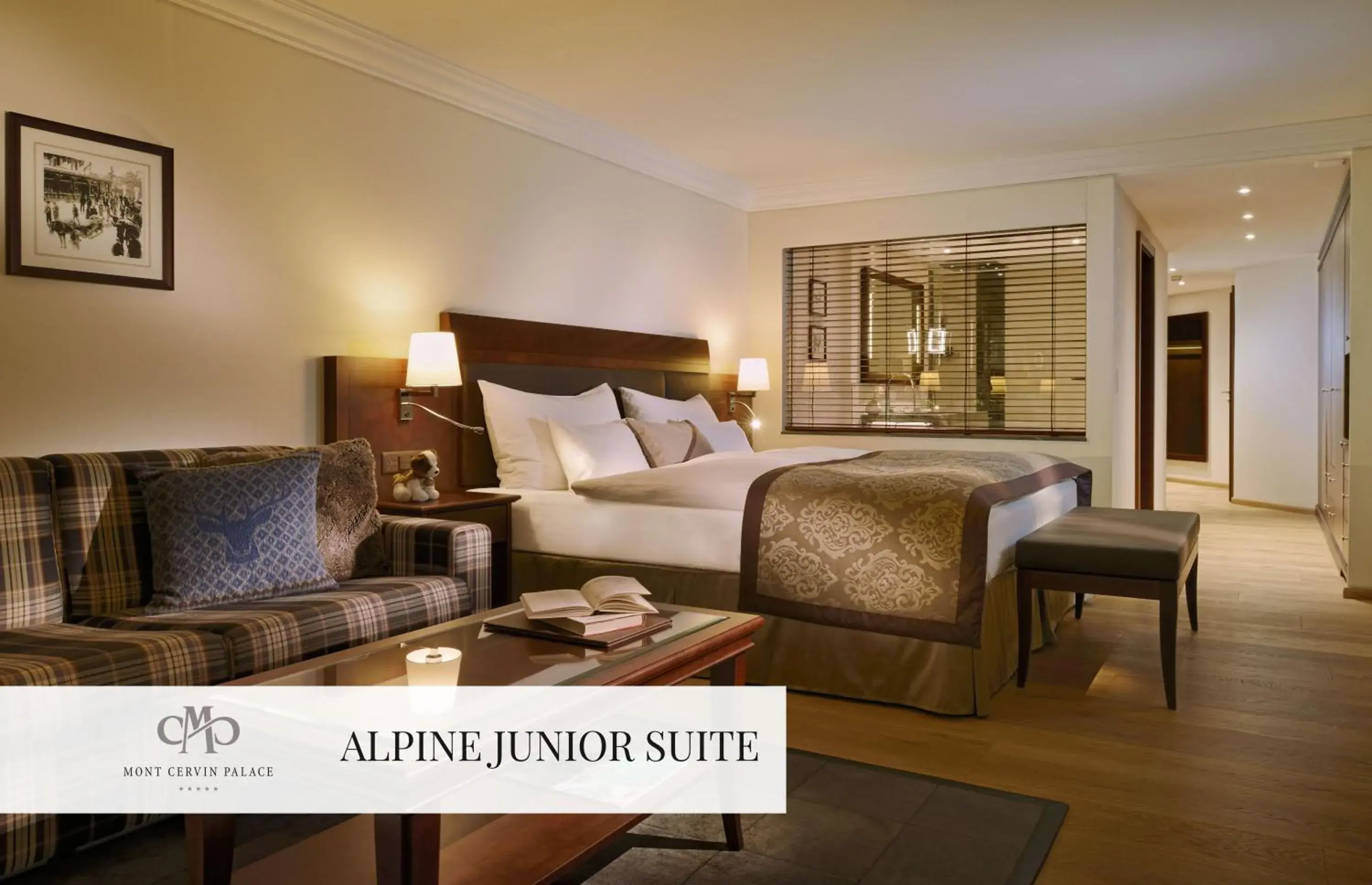 Alpine Junior Suite in Mont Cervin Palace Alpine Junior Suite in Mont Cervin Palace