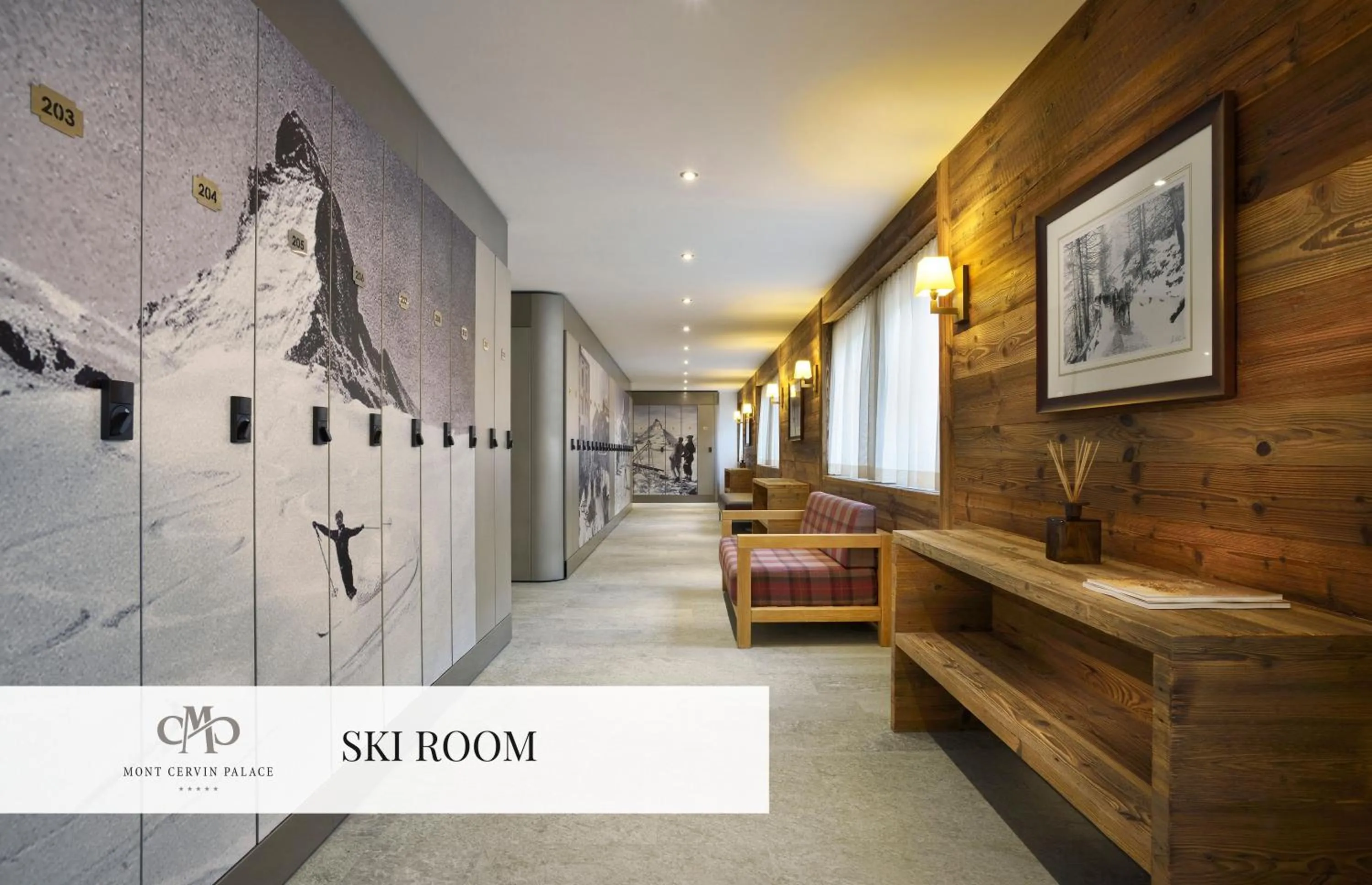 Area and facilities in Mont Cervin Palace