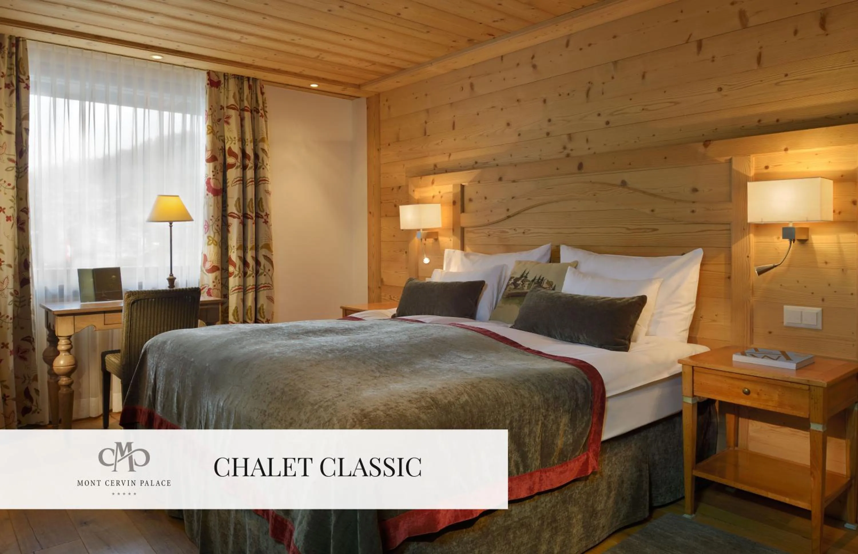 Bedroom, Bed in Mont Cervin Palace