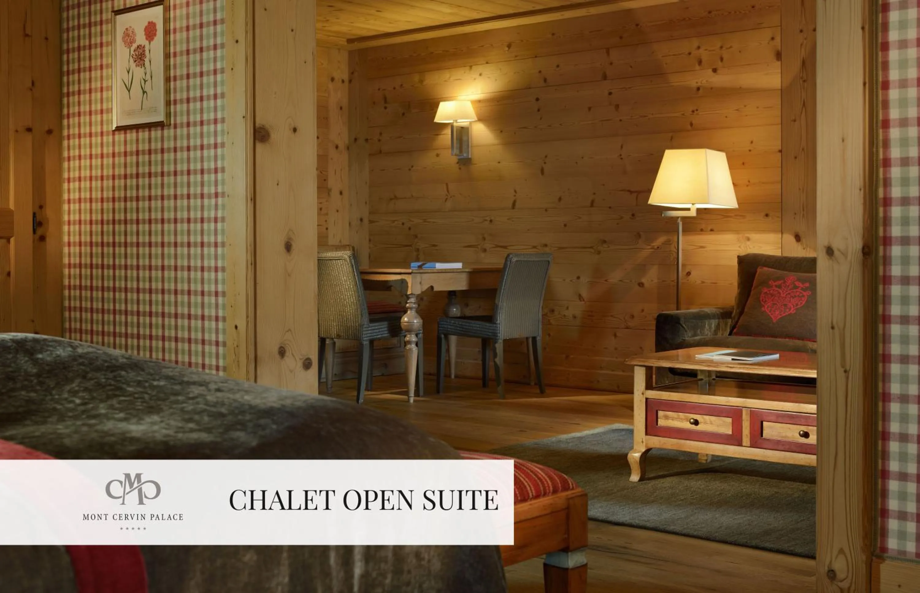 Bedroom in Mont Cervin Palace