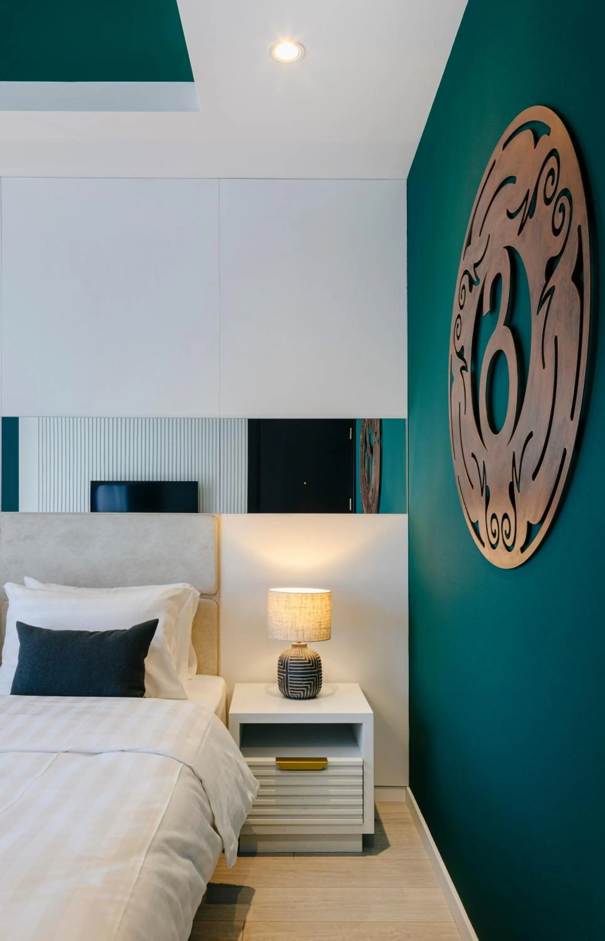 Bed in Original Boutique Aparthotel