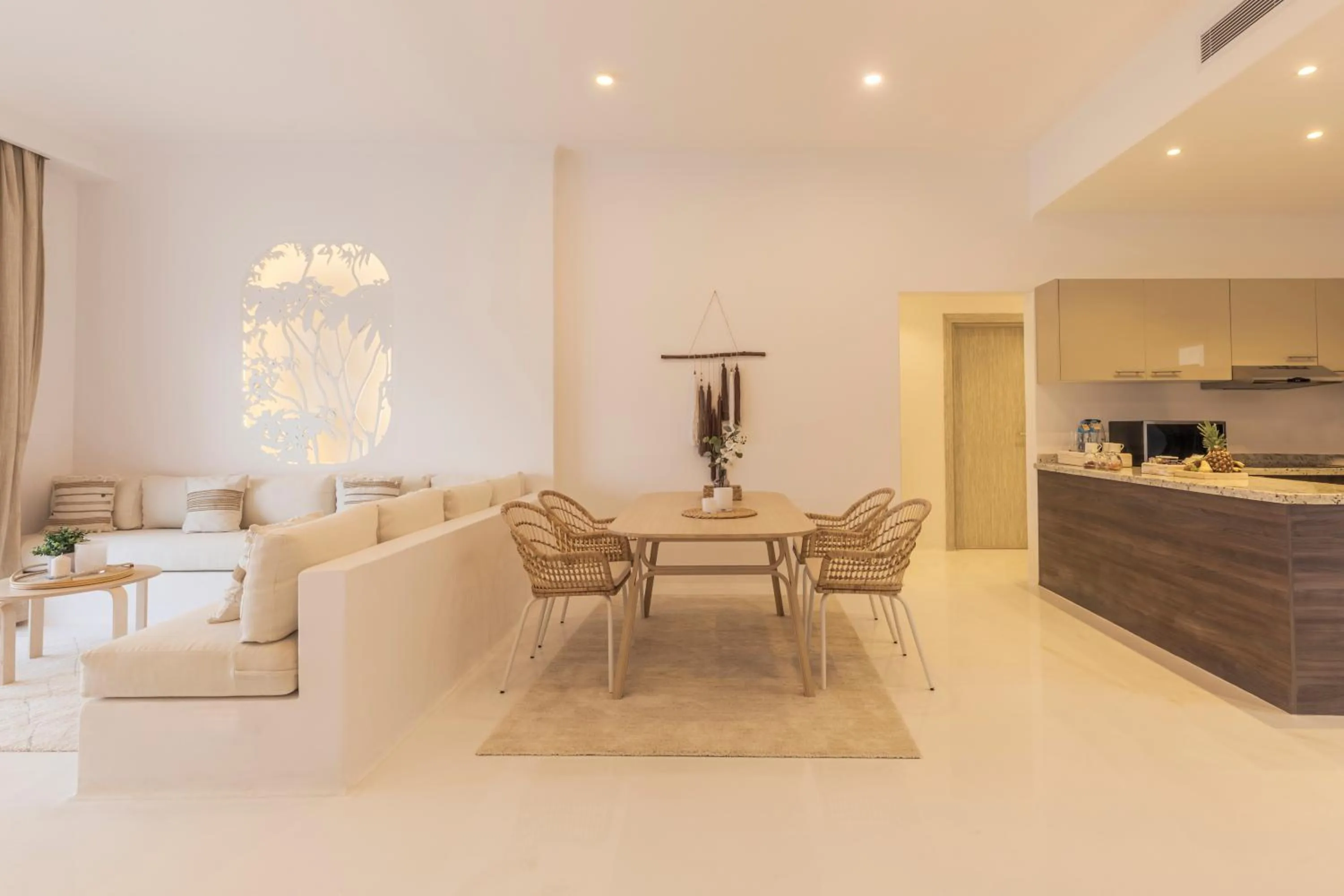 Living room in Tanoak Resort