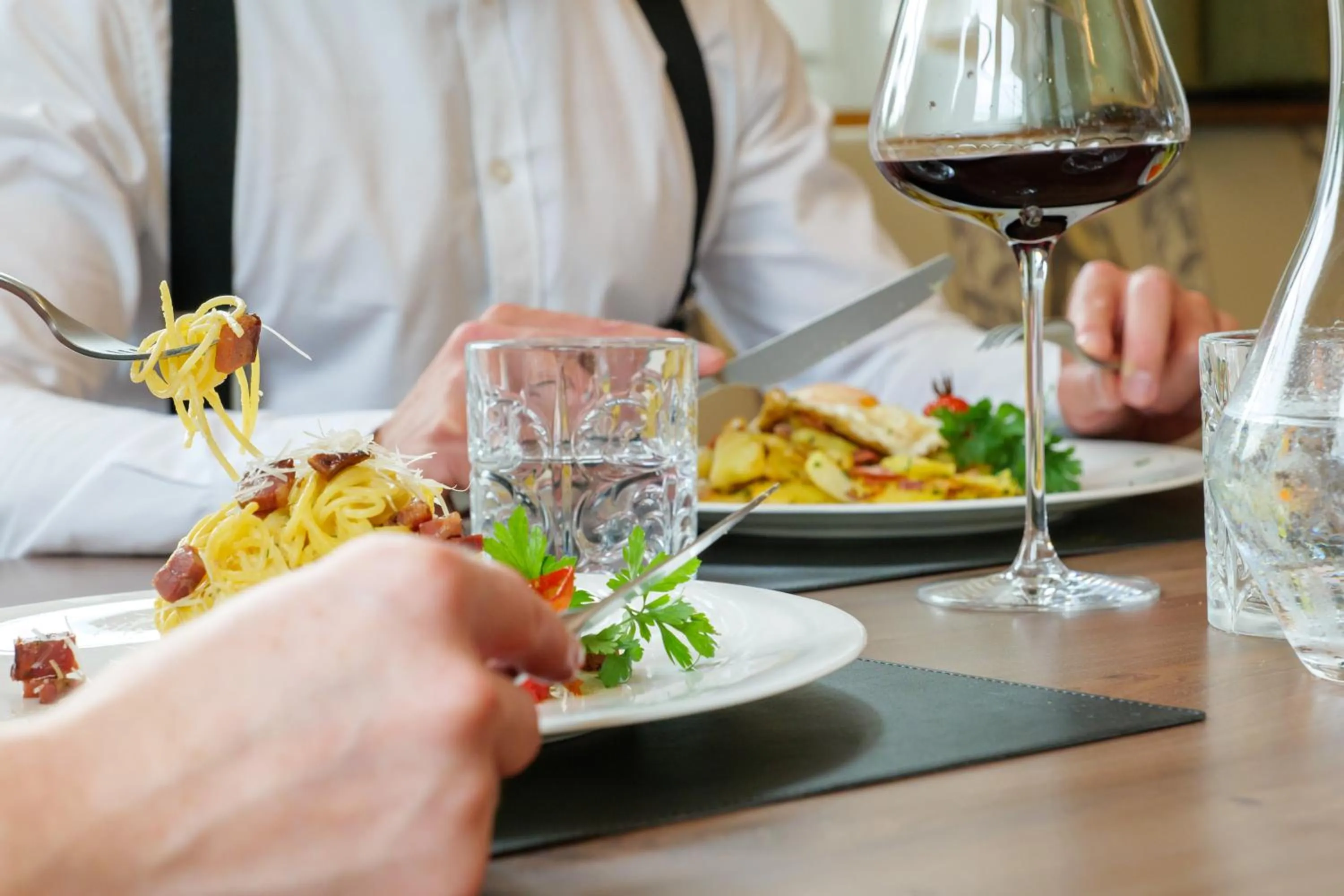 Restaurant/places to eat in Posthotel Lechtal, Arlberg