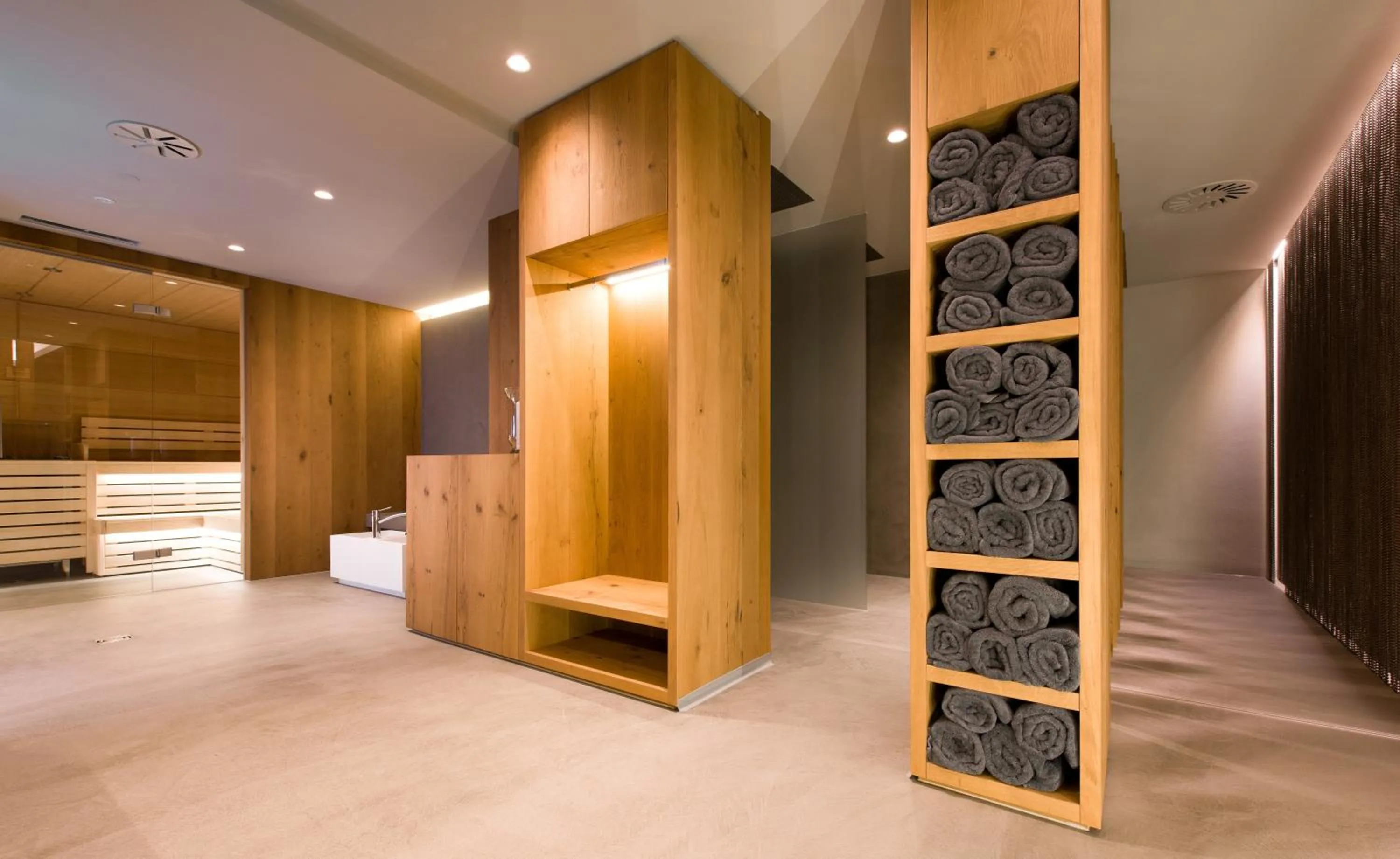 Sauna in Posthotel Lechtal, Arlberg