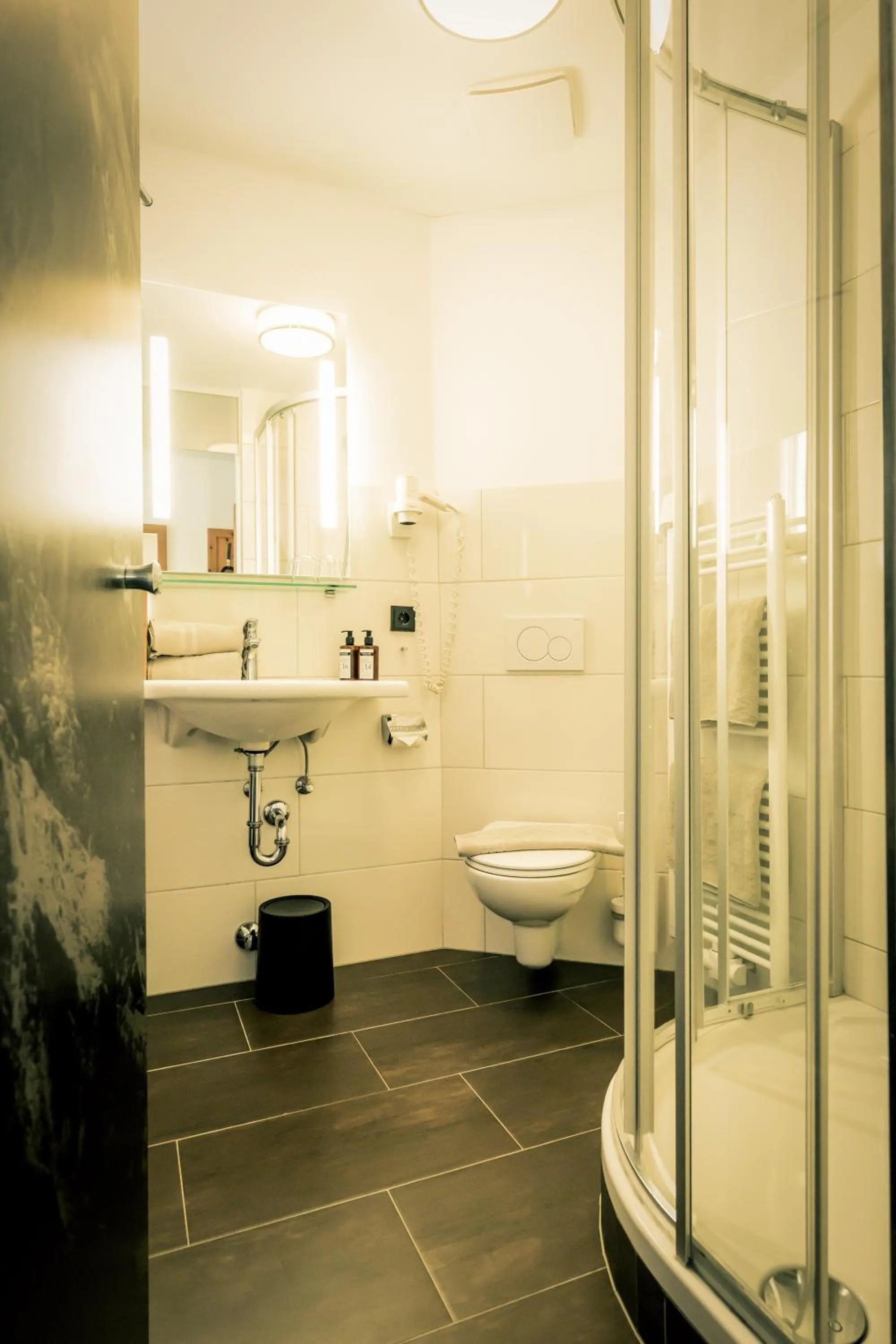 Bathroom in Posthotel Lechtal, Arlberg