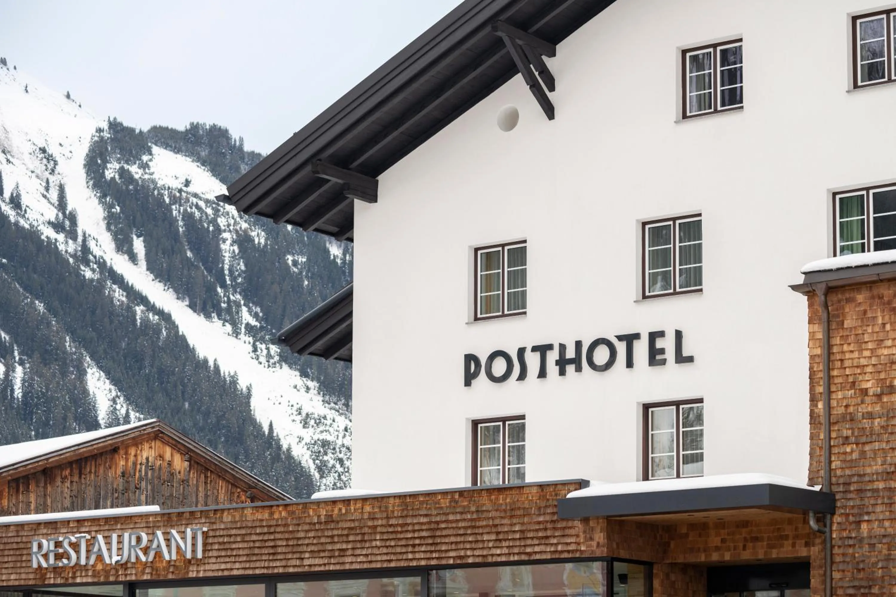 Property building in Posthotel Lechtal, Arlberg