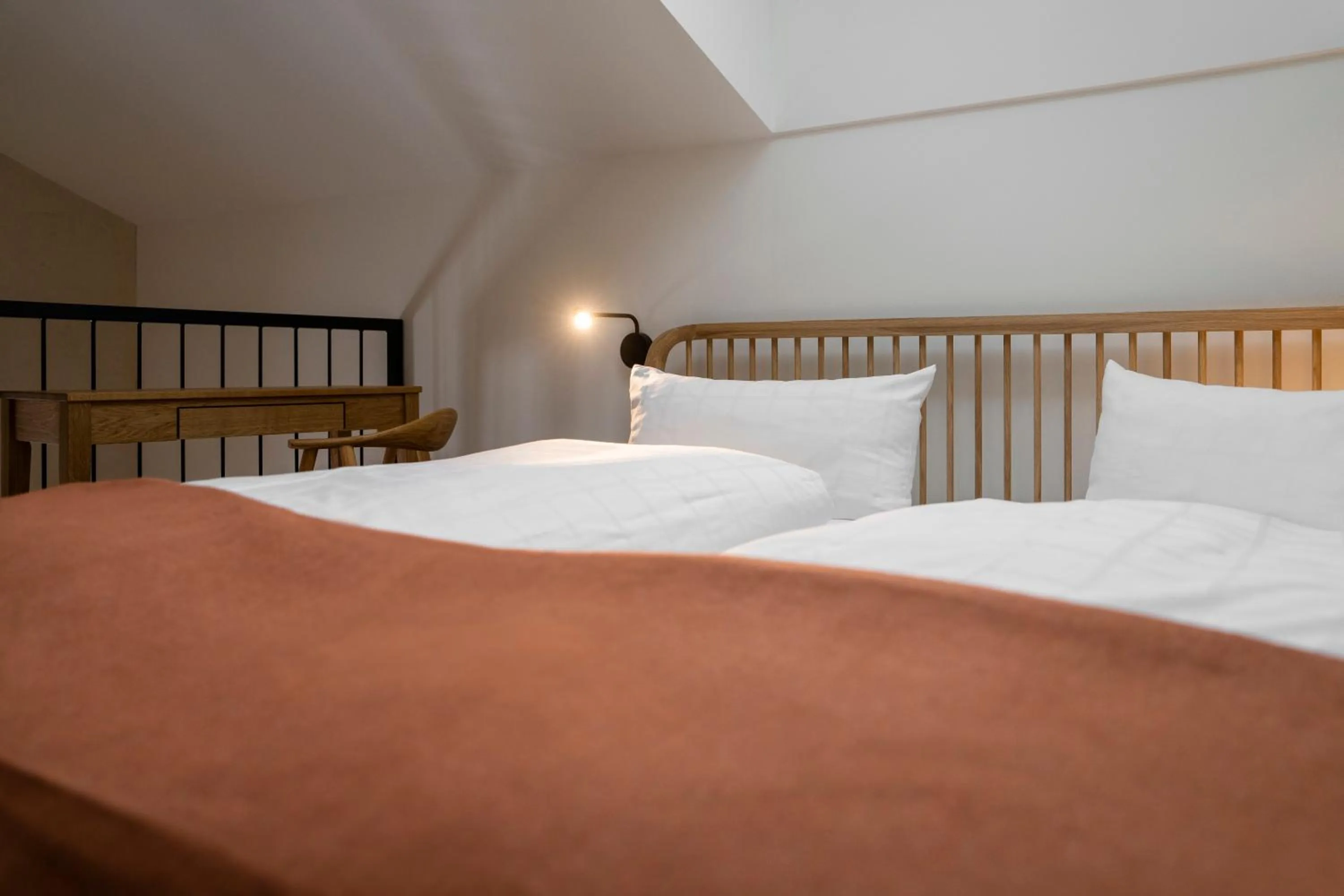 Bed in Posthotel Lechtal, Arlberg