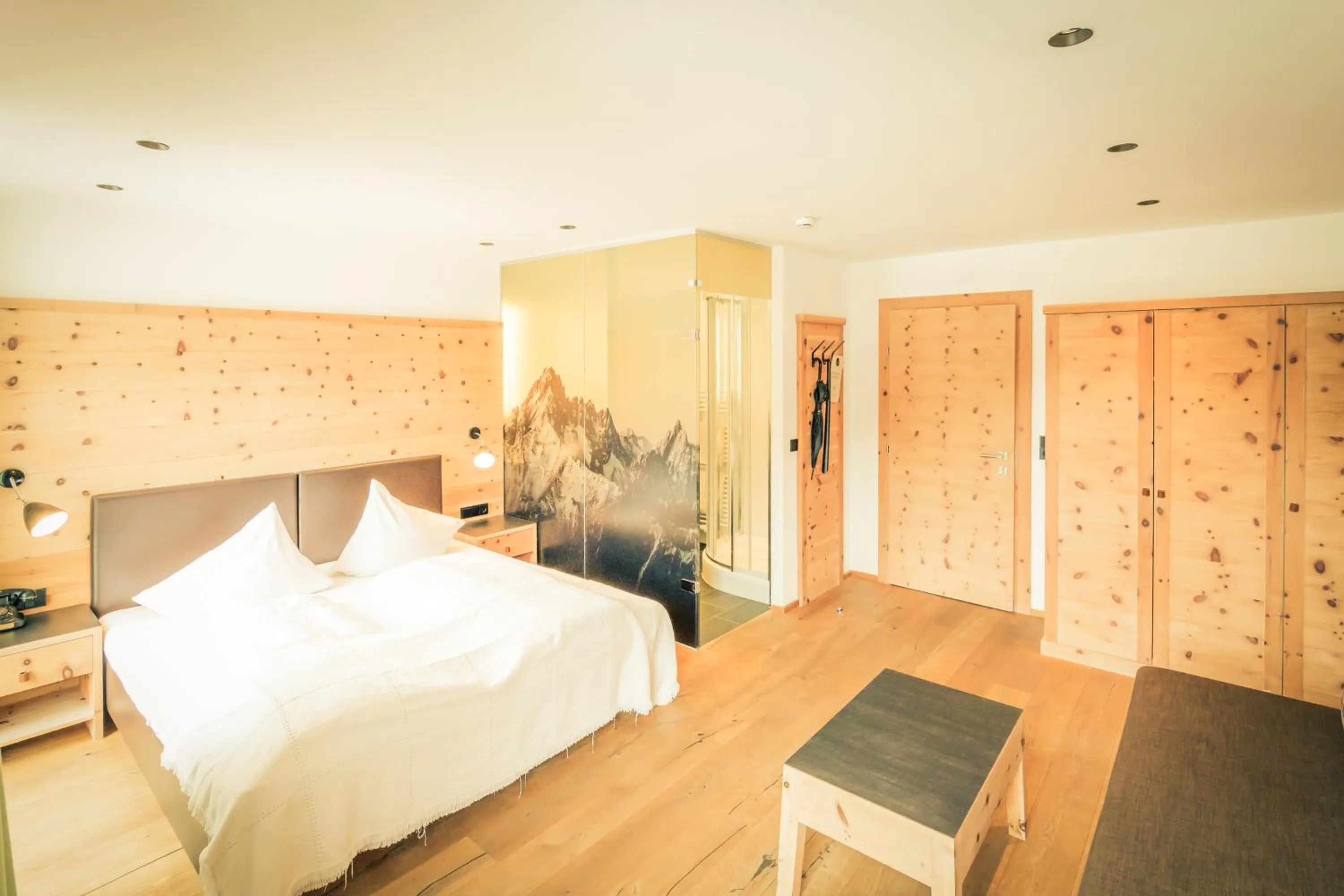 Photo of the whole room, Bed in Posthotel Lechtal, Arlberg