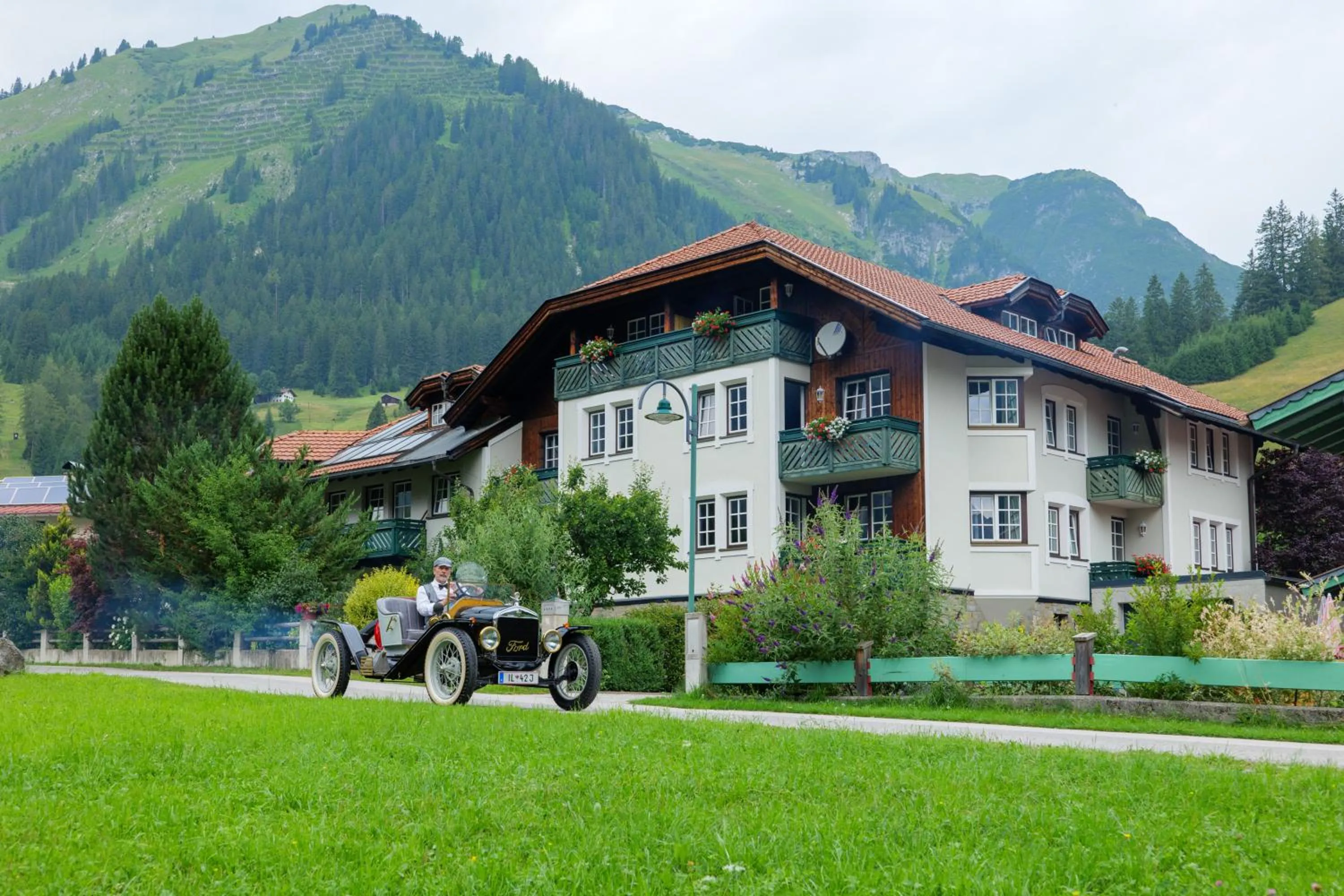 Property building in Posthotel Lechtal, Arlberg