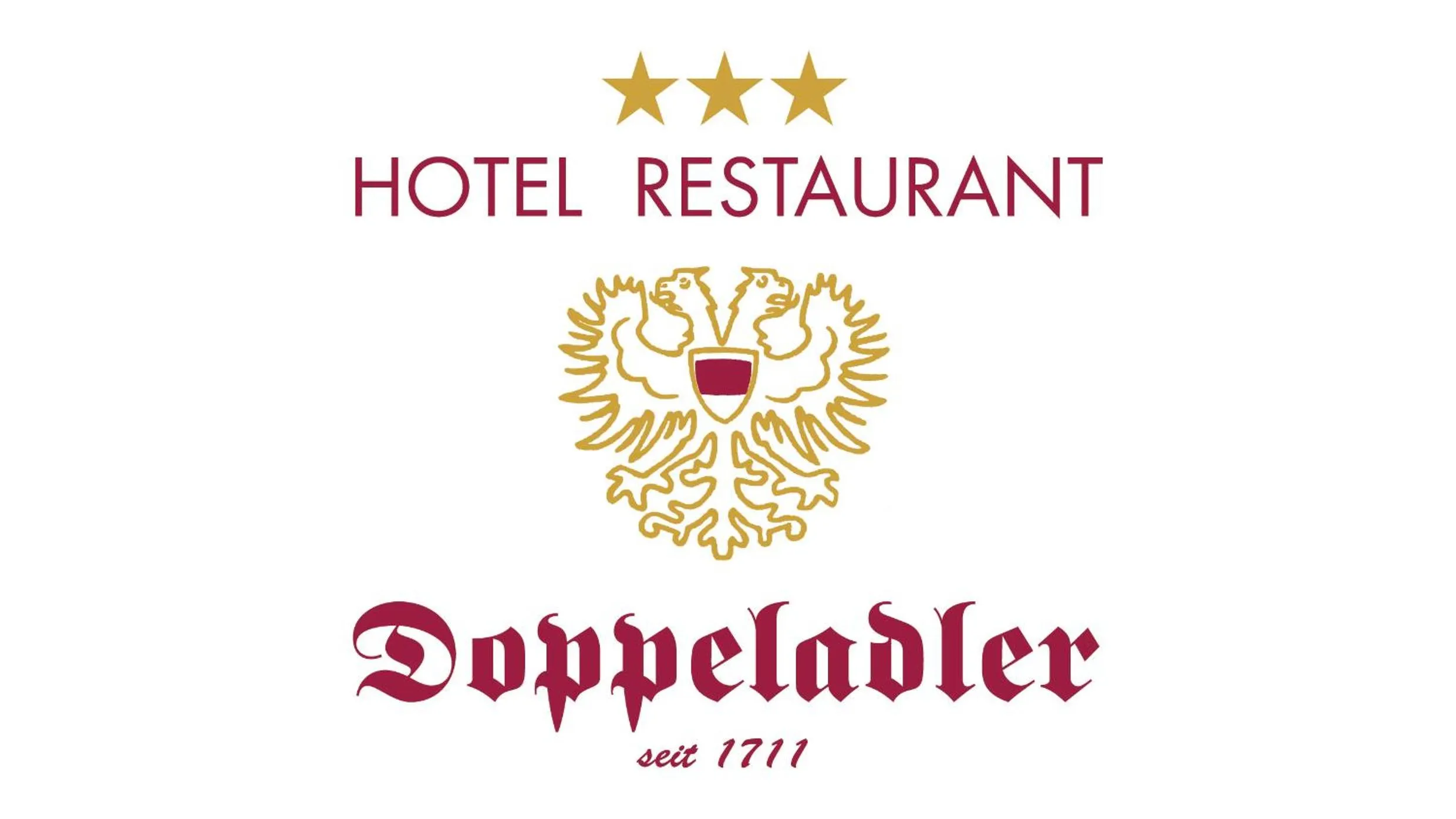 Property logo or sign in Hotel Restaurant Doppeladler