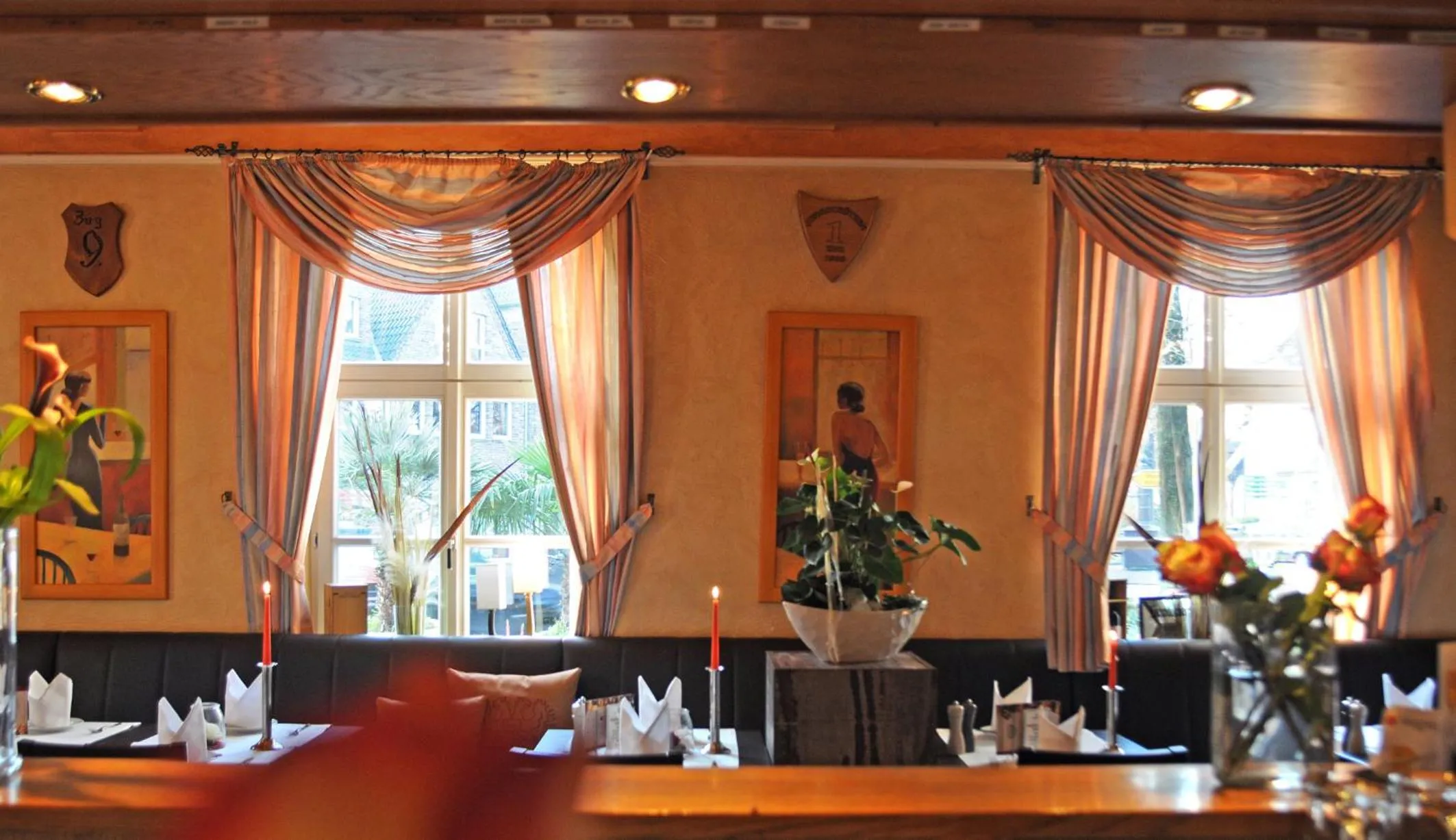 Food and drinks in Hotel Restaurant Doppeladler