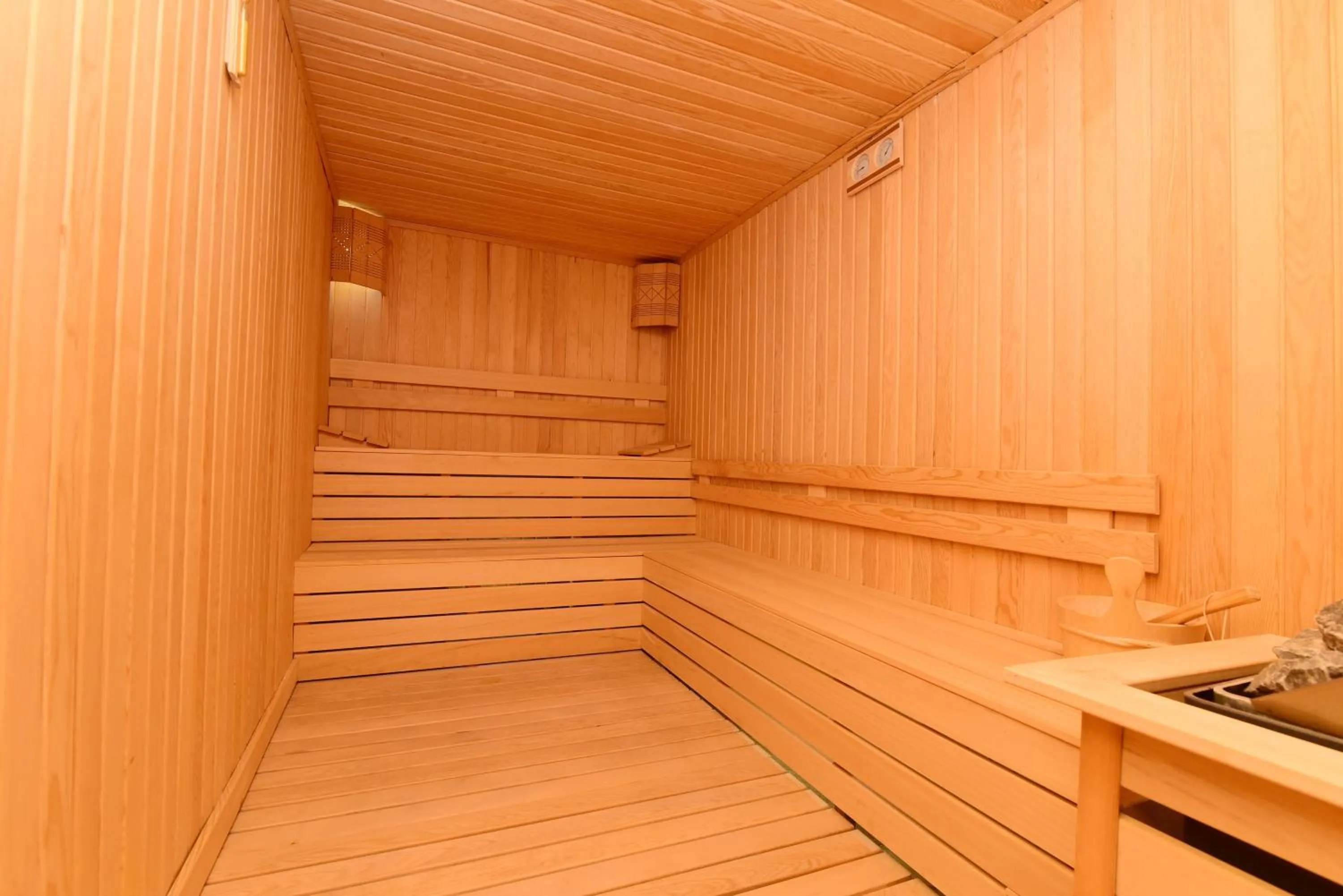 Sauna in Serai Hotel