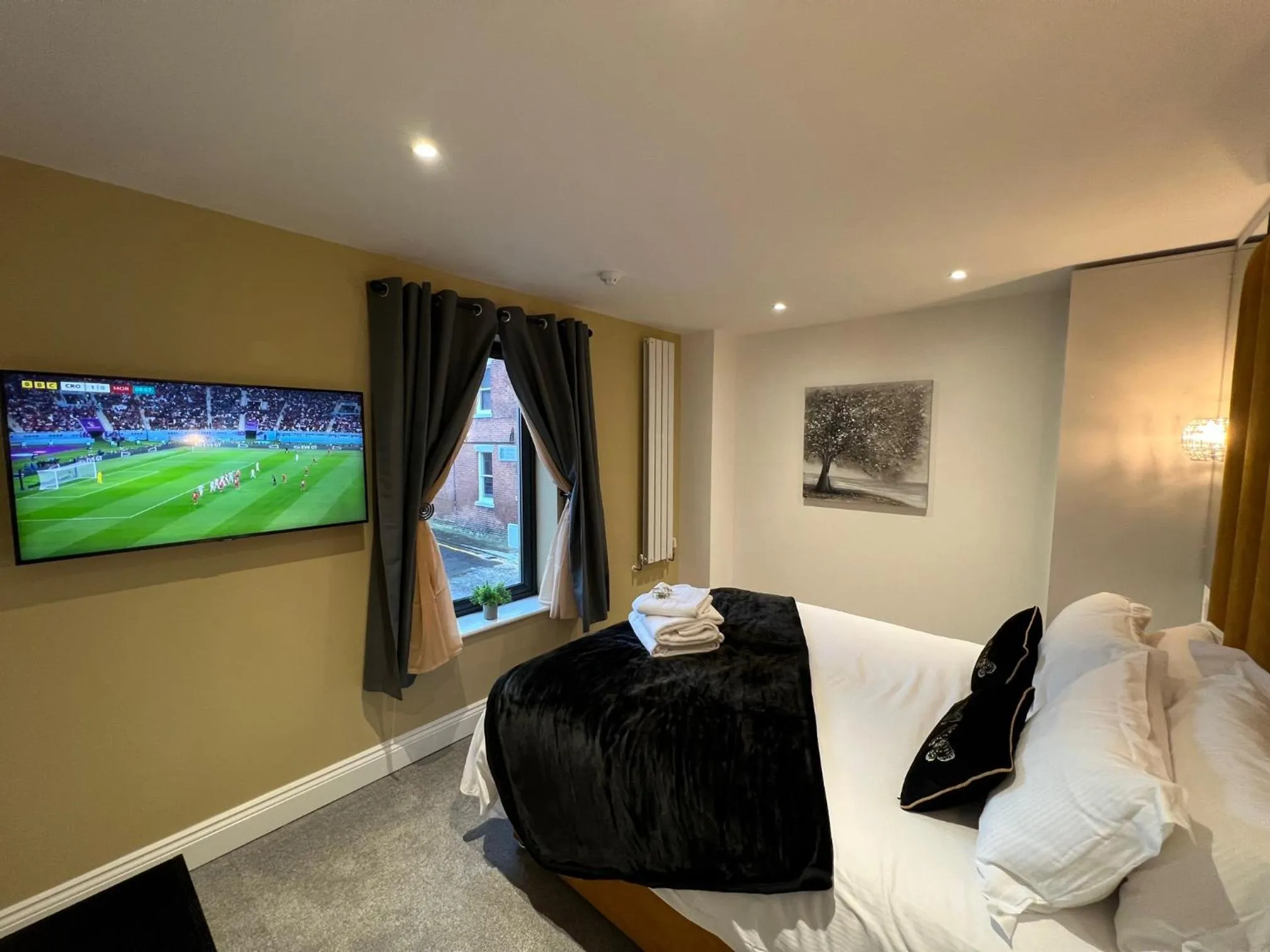 Bedroom in Winckley Square Residences