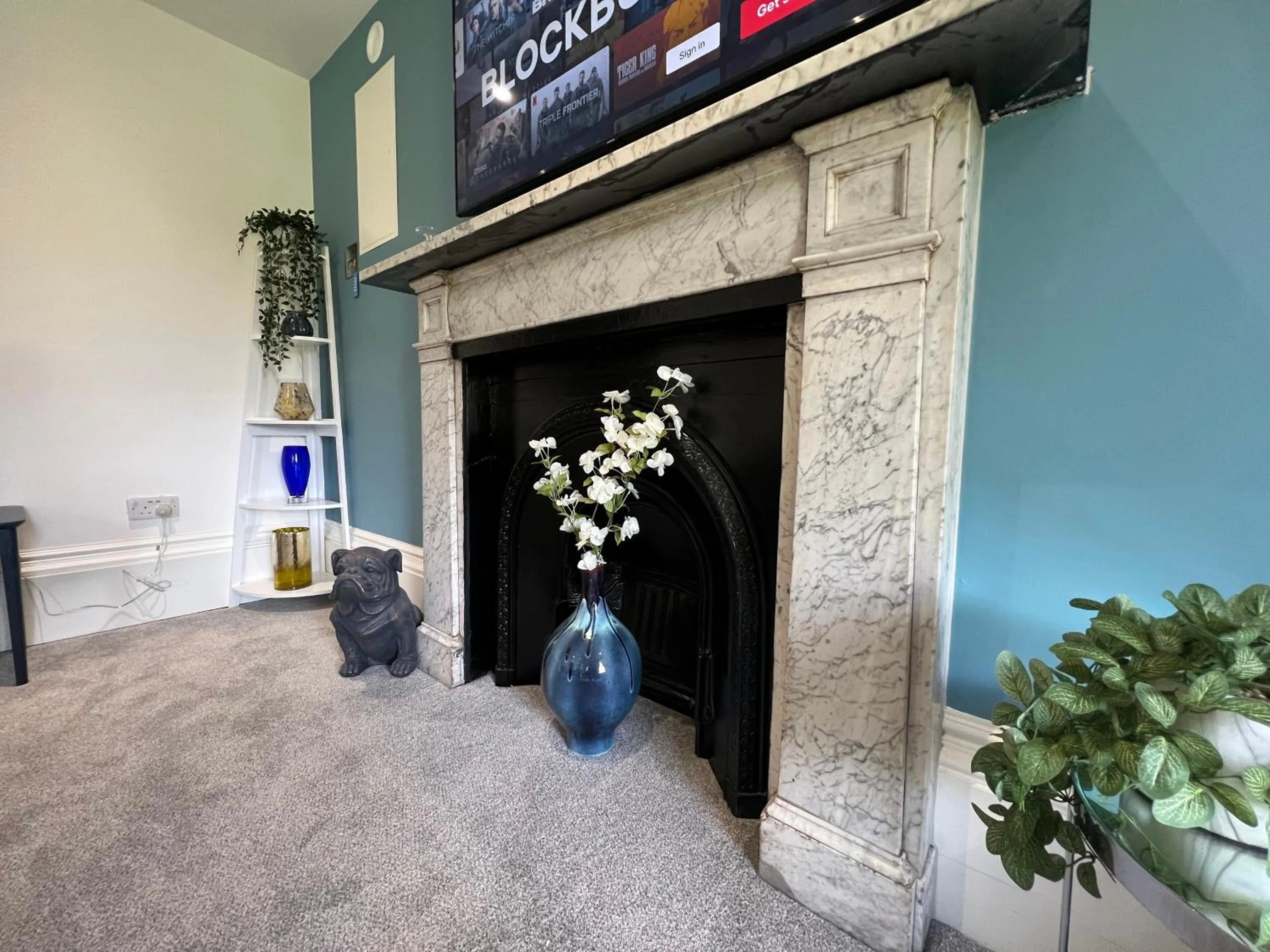 Decorative detail in Winckley Square Residences