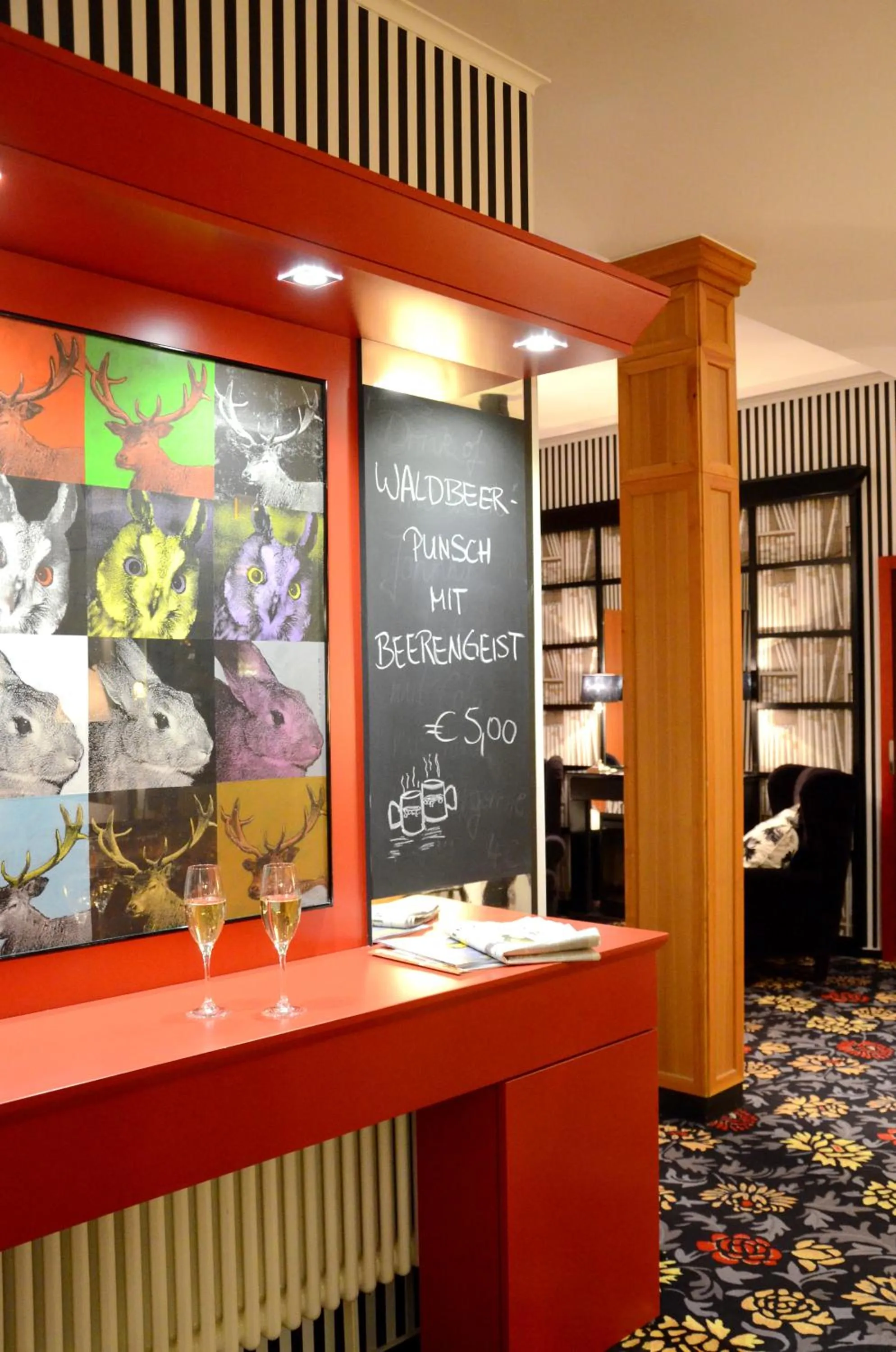 Lobby or reception in Hotel Schieferhof - GlasLUST