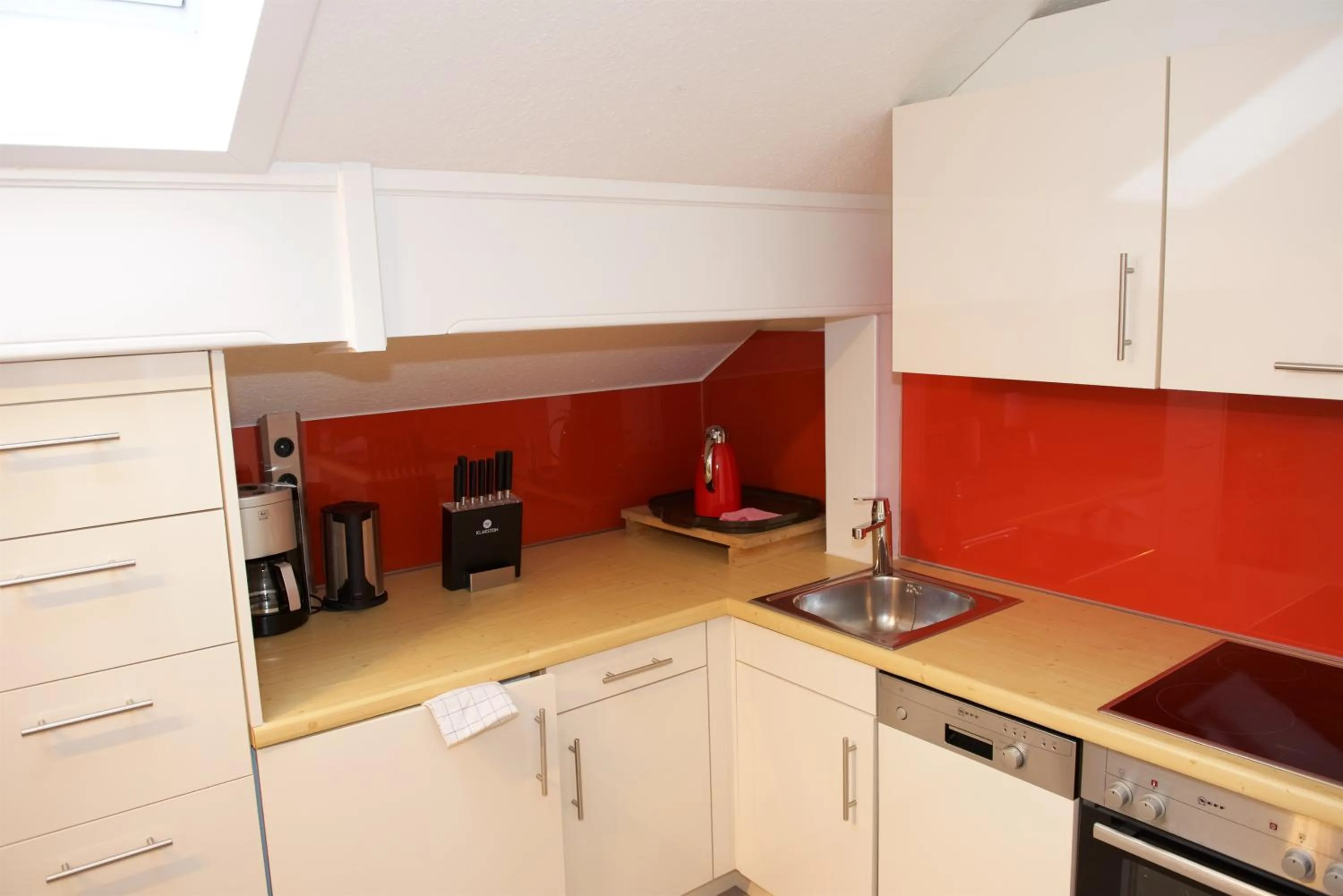 Kitchen or kitchenette in Landhaus Kössel