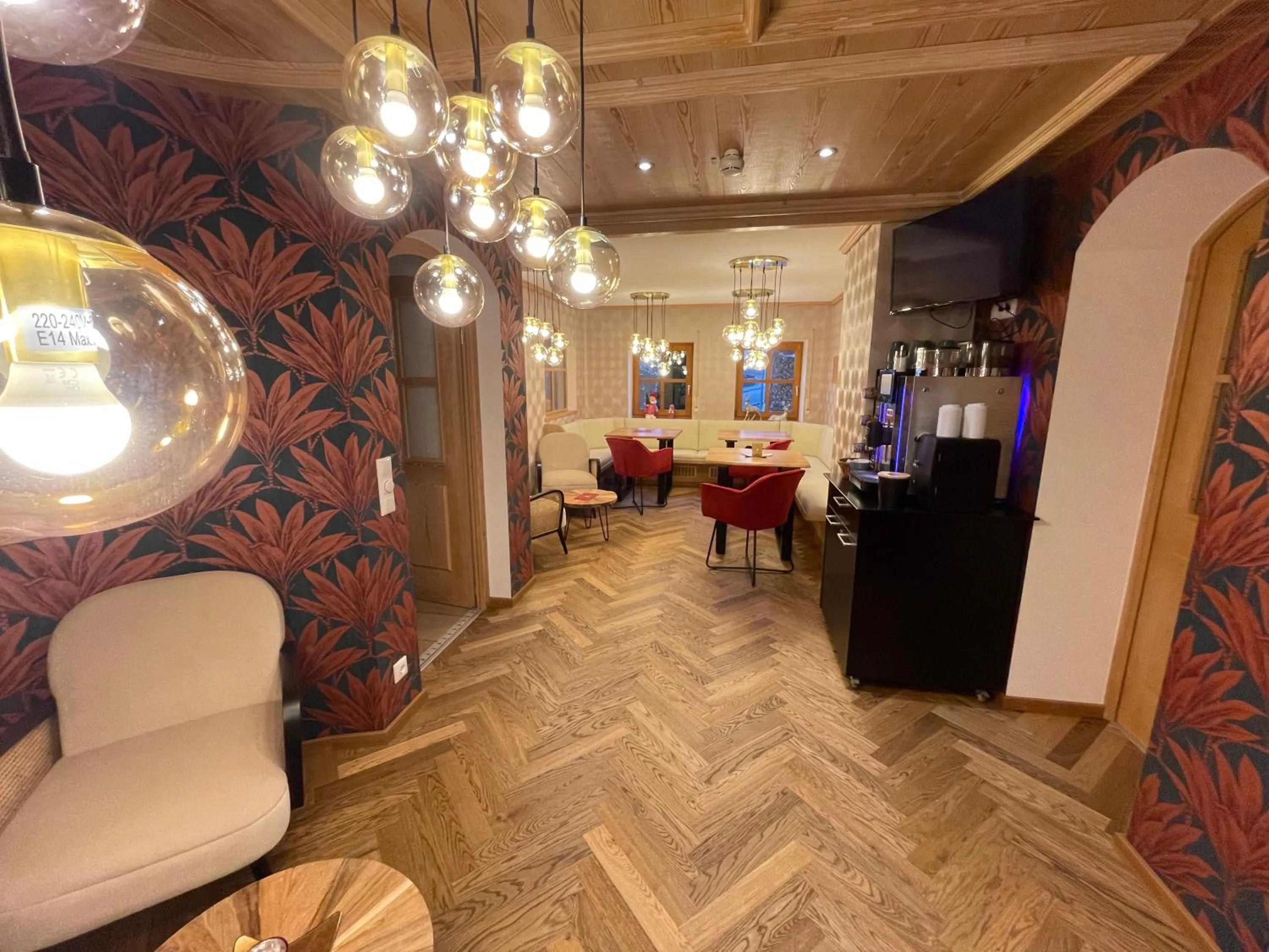 Lobby or reception in Landhaus Kössel