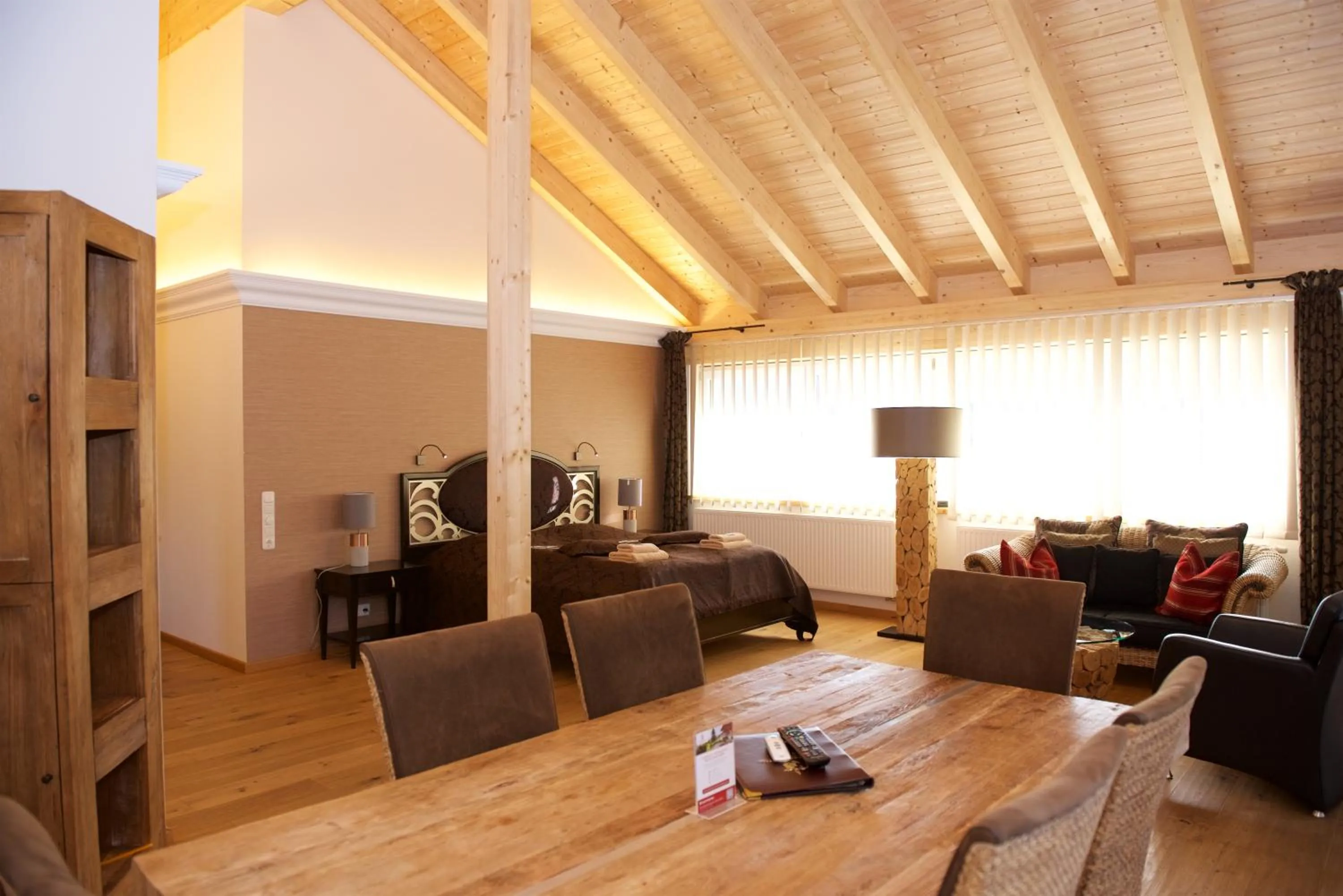 Living room in Landhaus Kössel