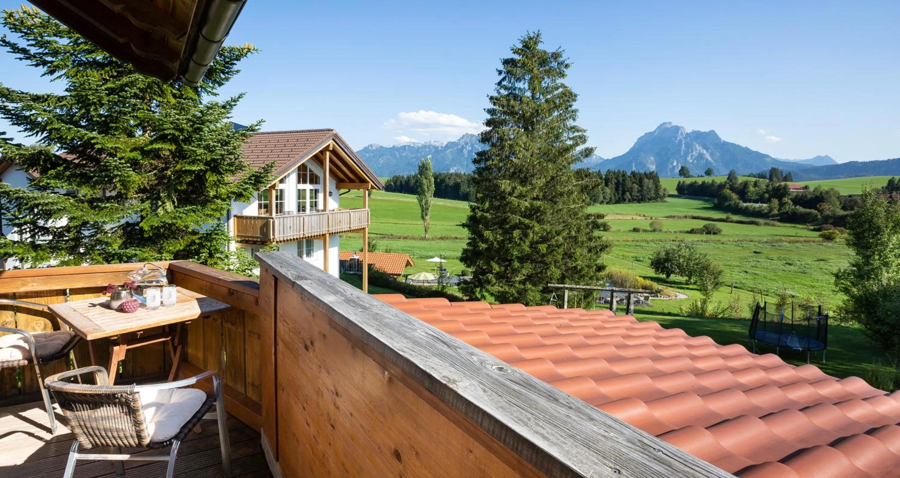 Balcony/Terrace in Landhaus Kössel