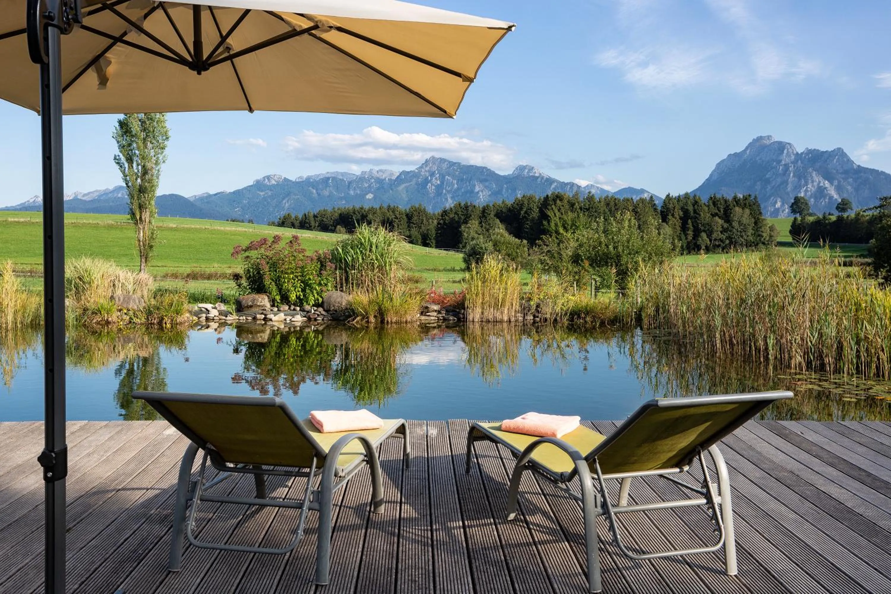 BBQ facilities in Landhaus Kössel