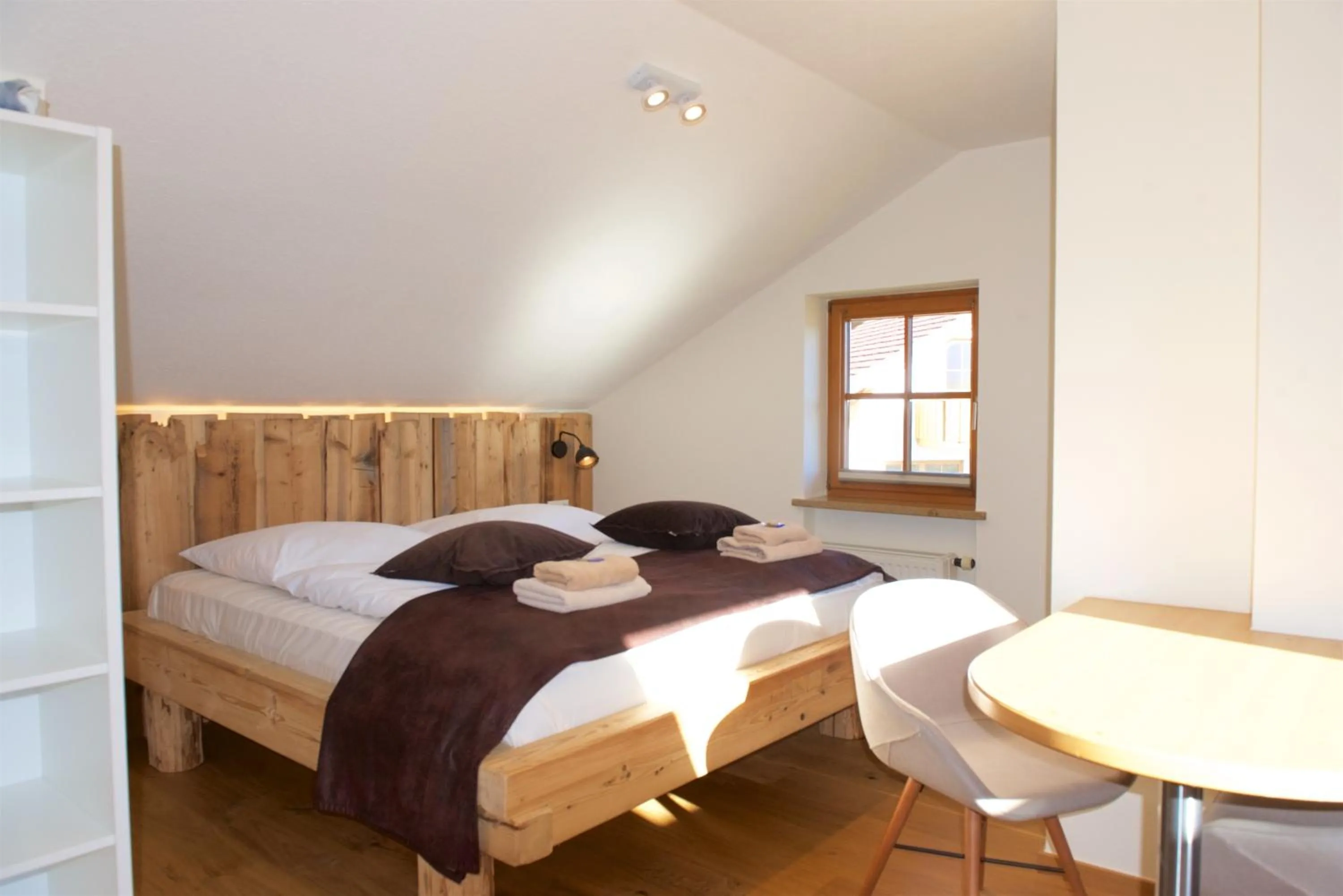 Photo of the whole room, Bed in Landhaus Kössel