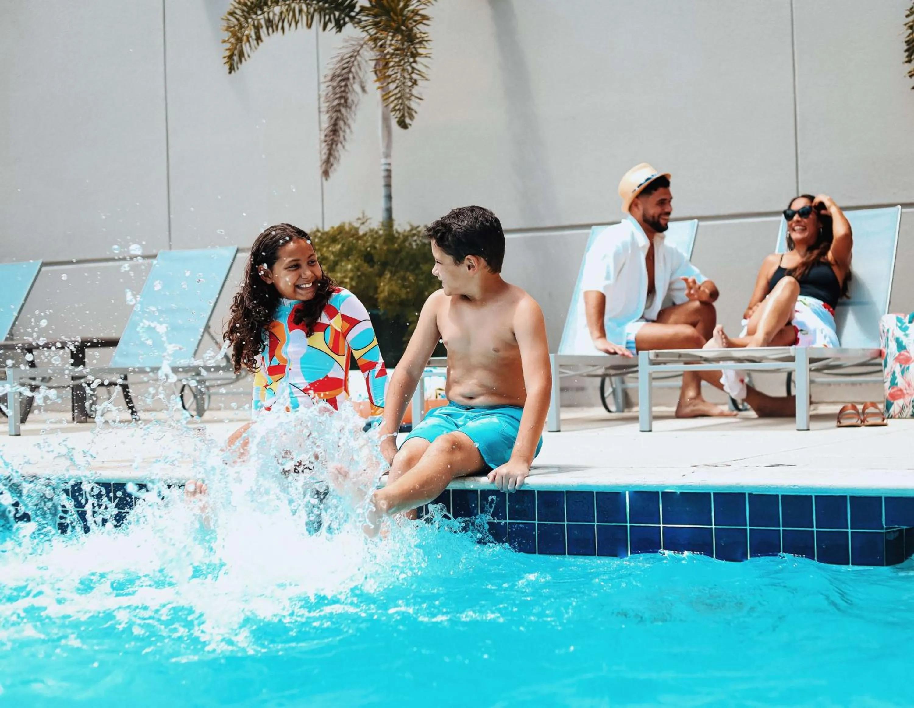 Swimming pool in Hyatt Place Bayamon