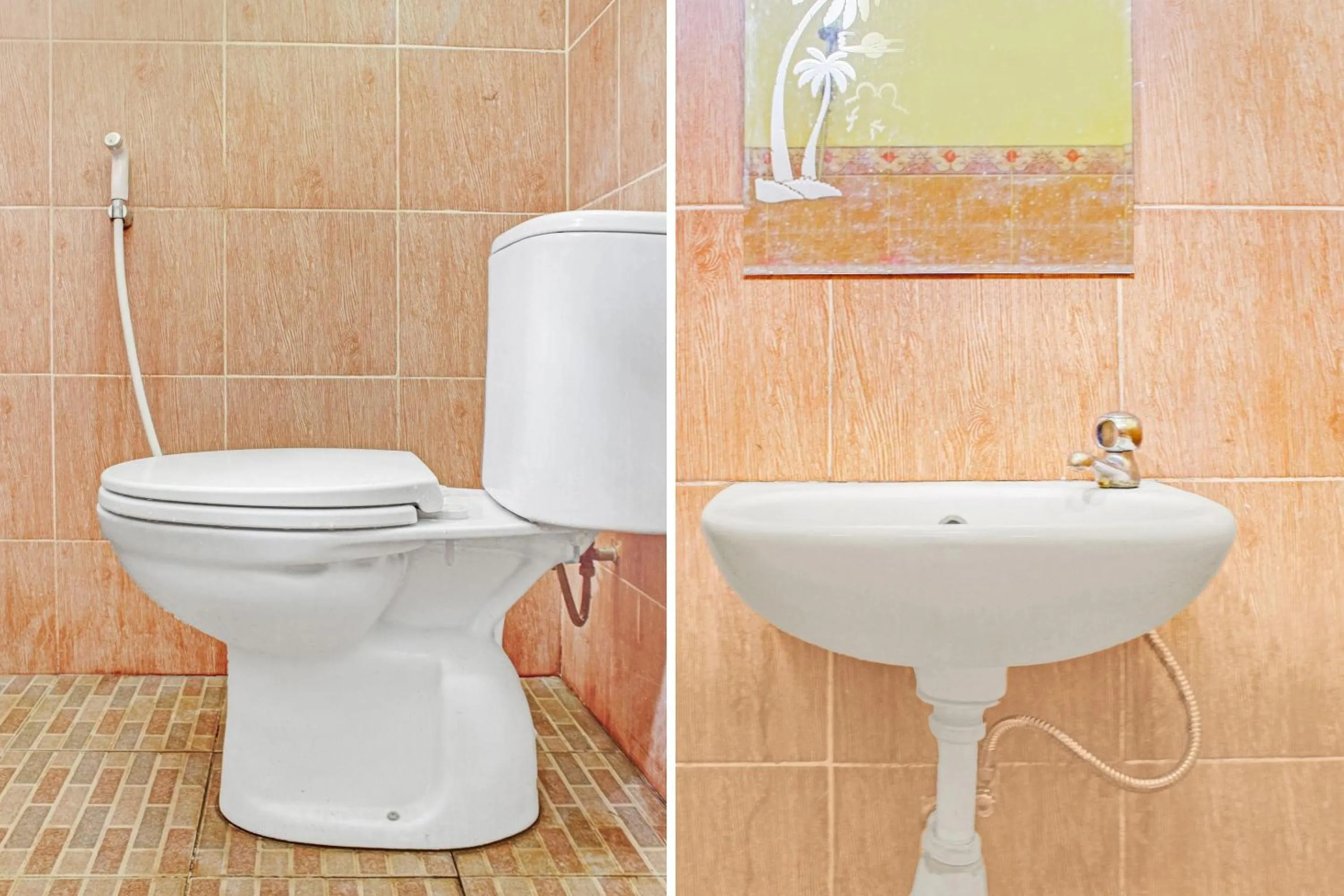 Bathroom in Hotel O Aman