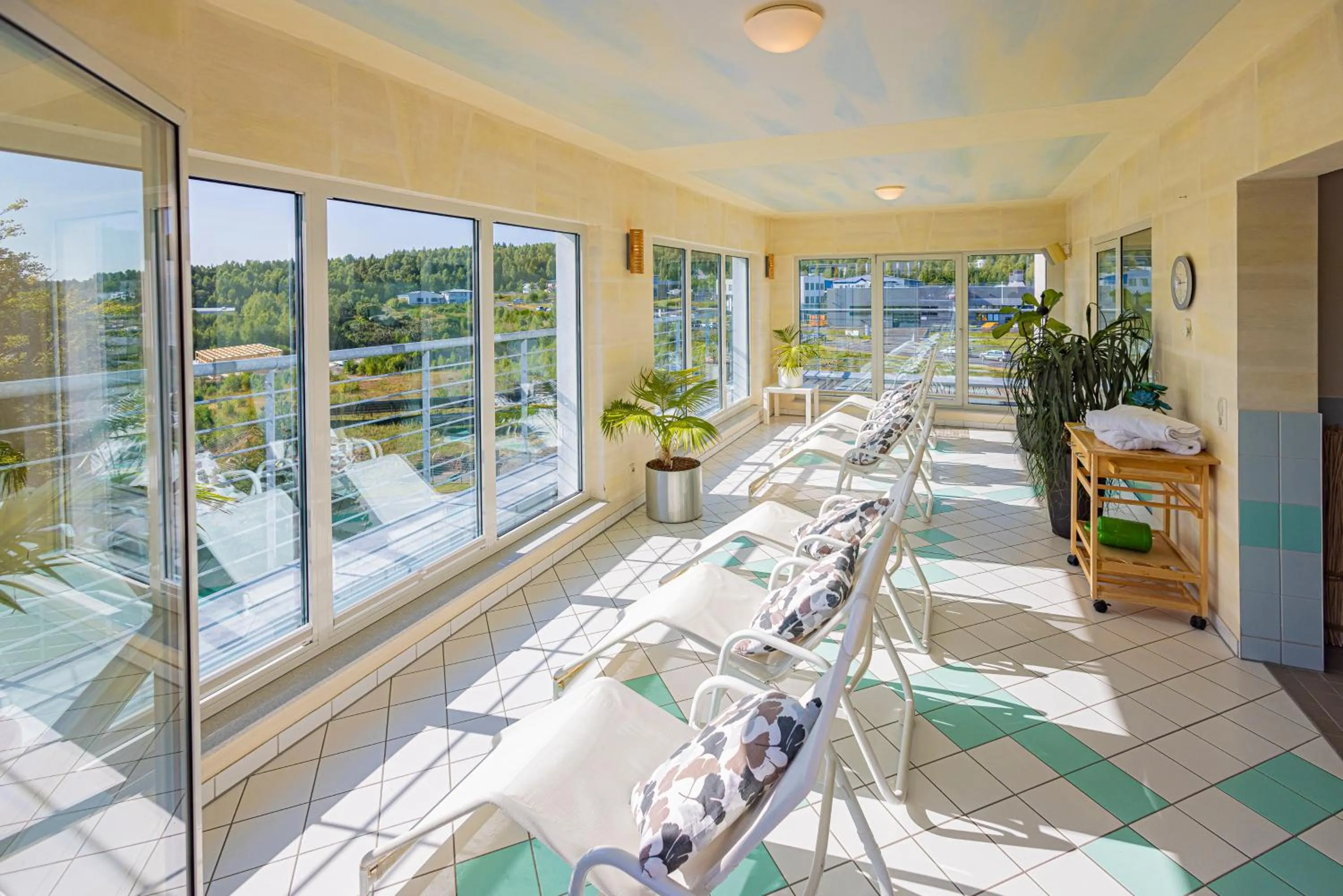 Sauna in Business Vital Hotel am Rennsteig