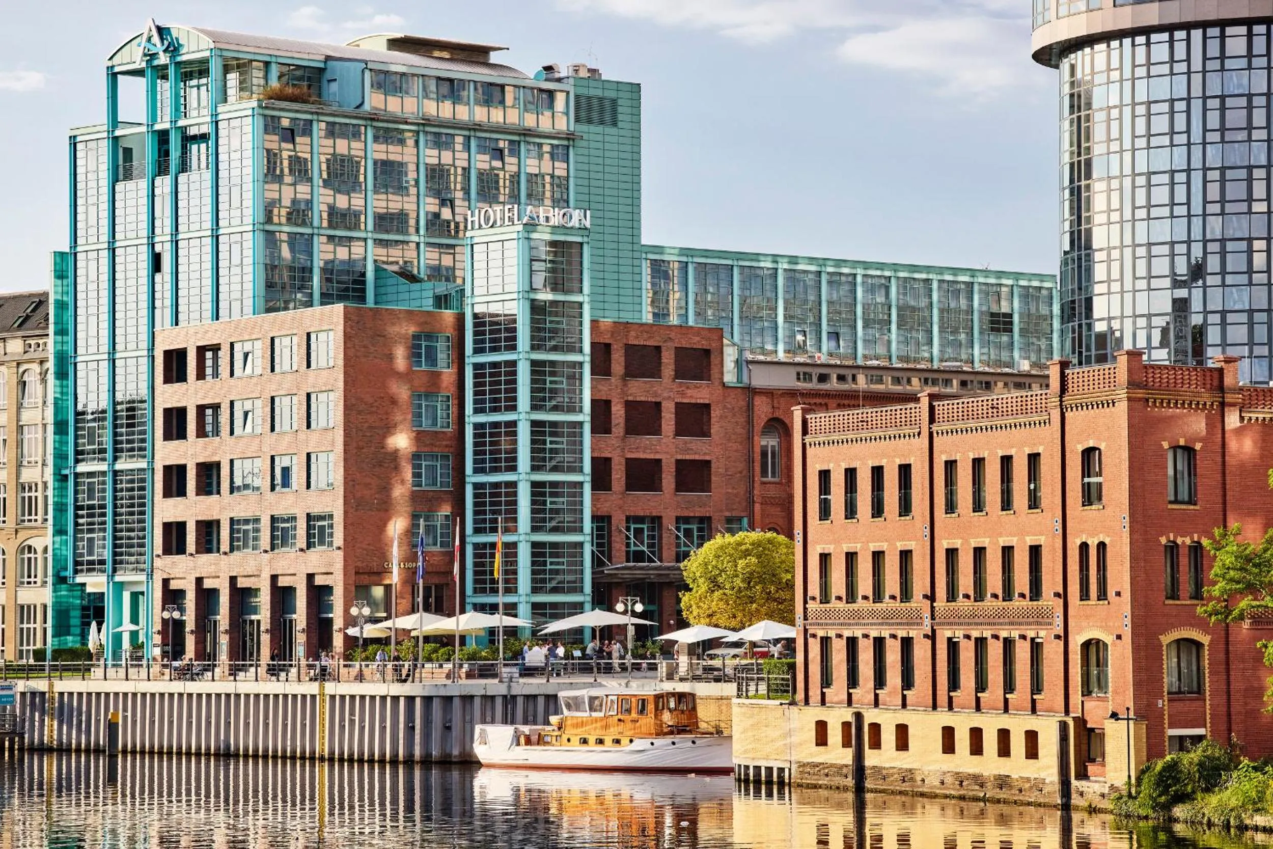 Property building in ABION Villa Suites