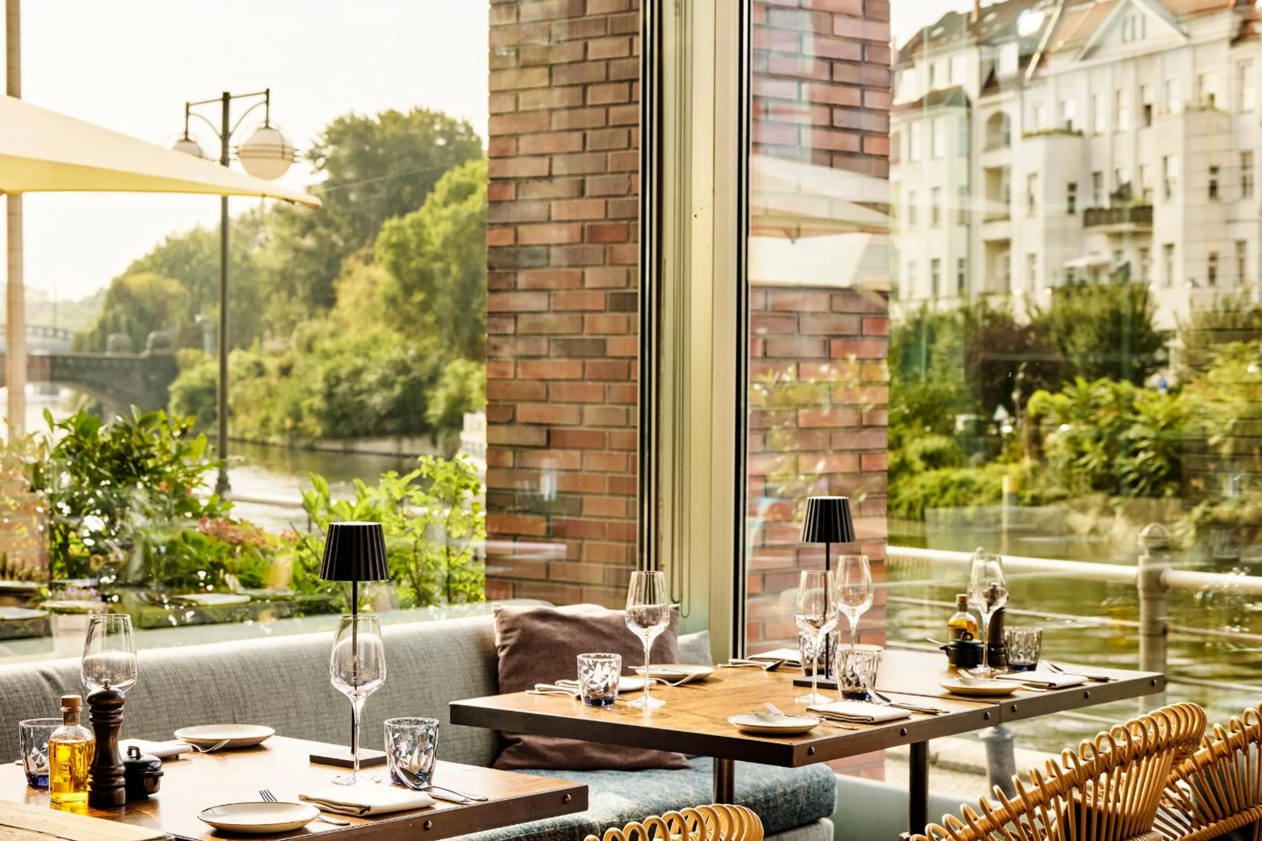 Restaurant/places to eat in ABION Villa Suites